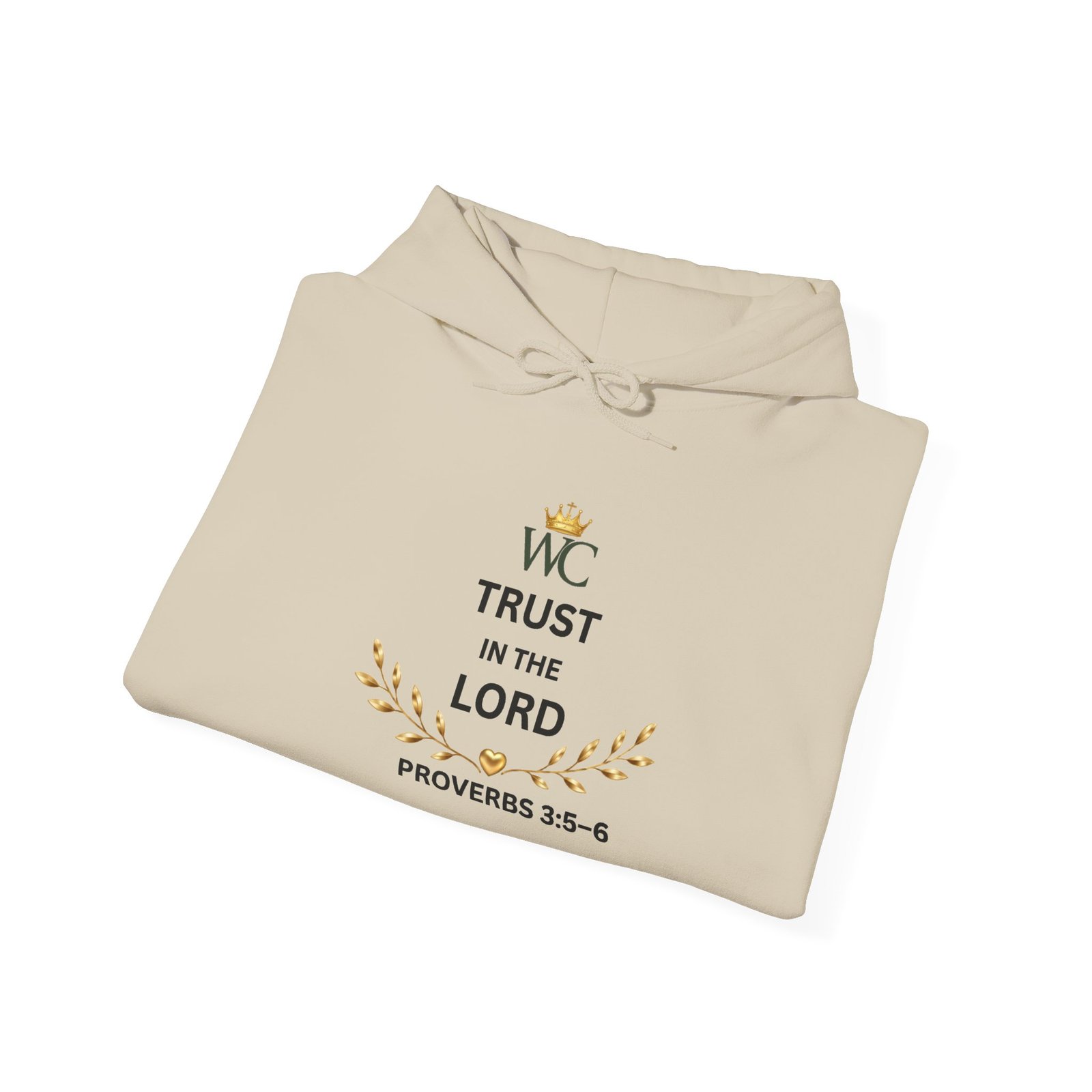 Trust in the Lord Unisex Hooded Sweatshirt - Image 9