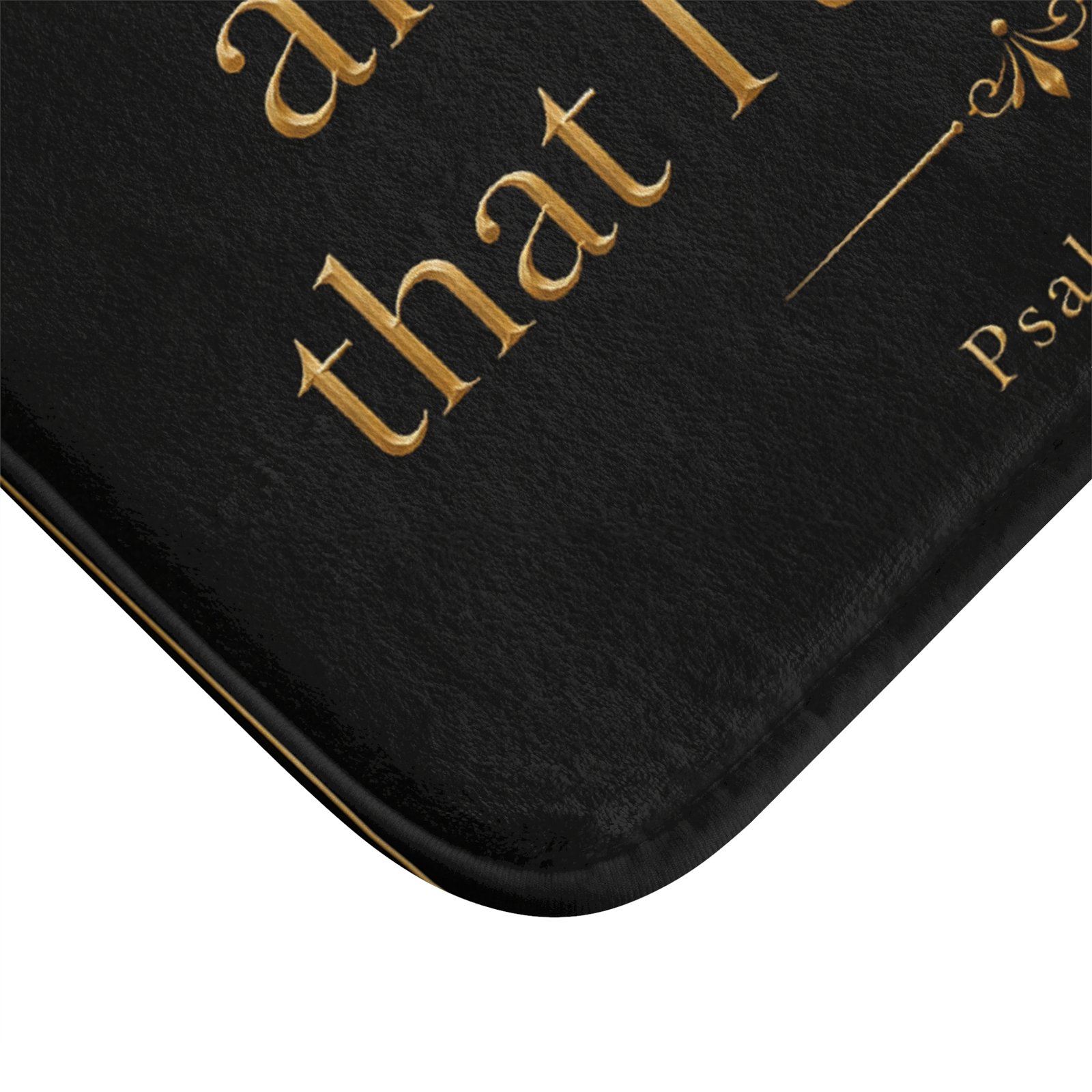 Be Still Christian Bath Mat - Image 3