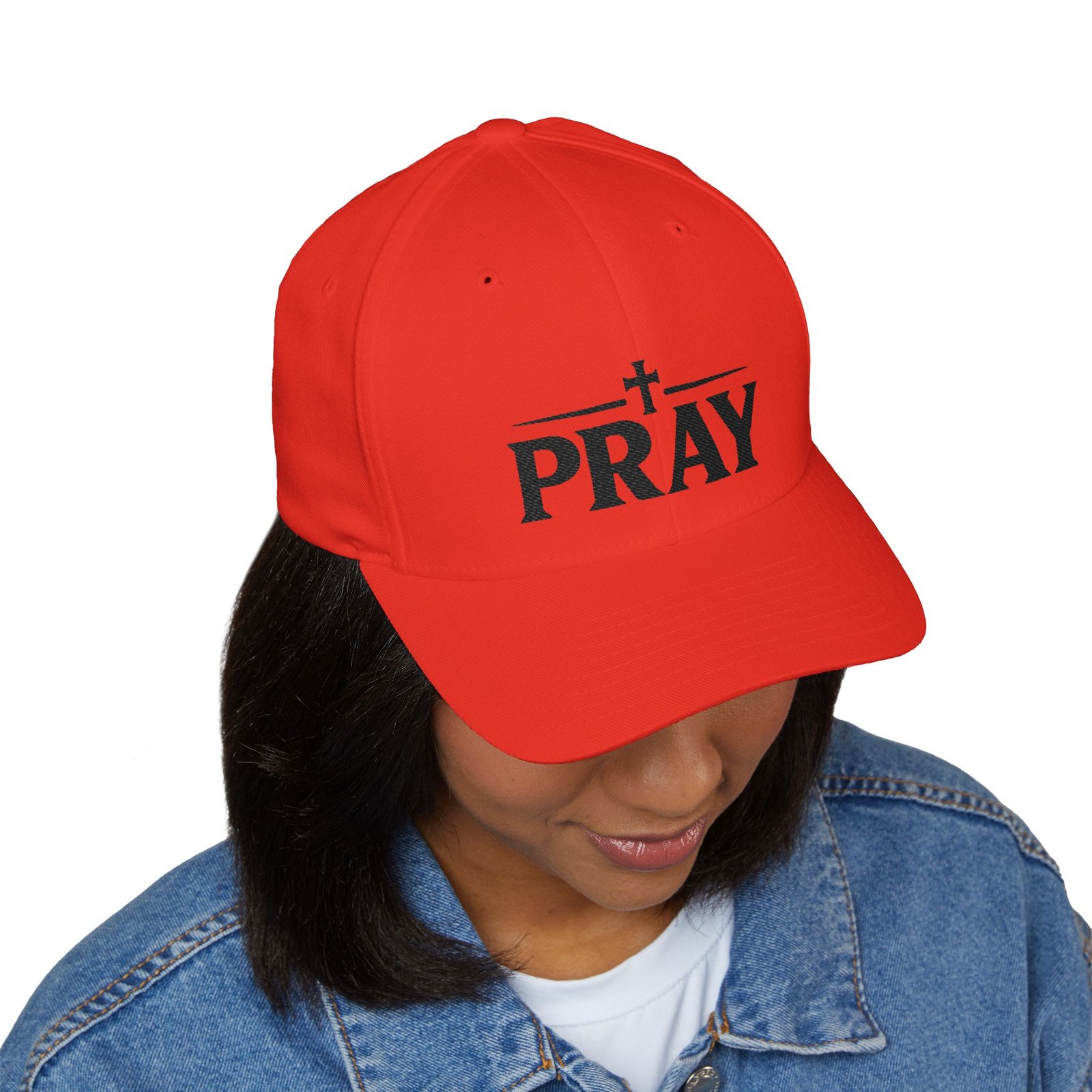 PRAY Closed-Back Structured Cap - Image 31