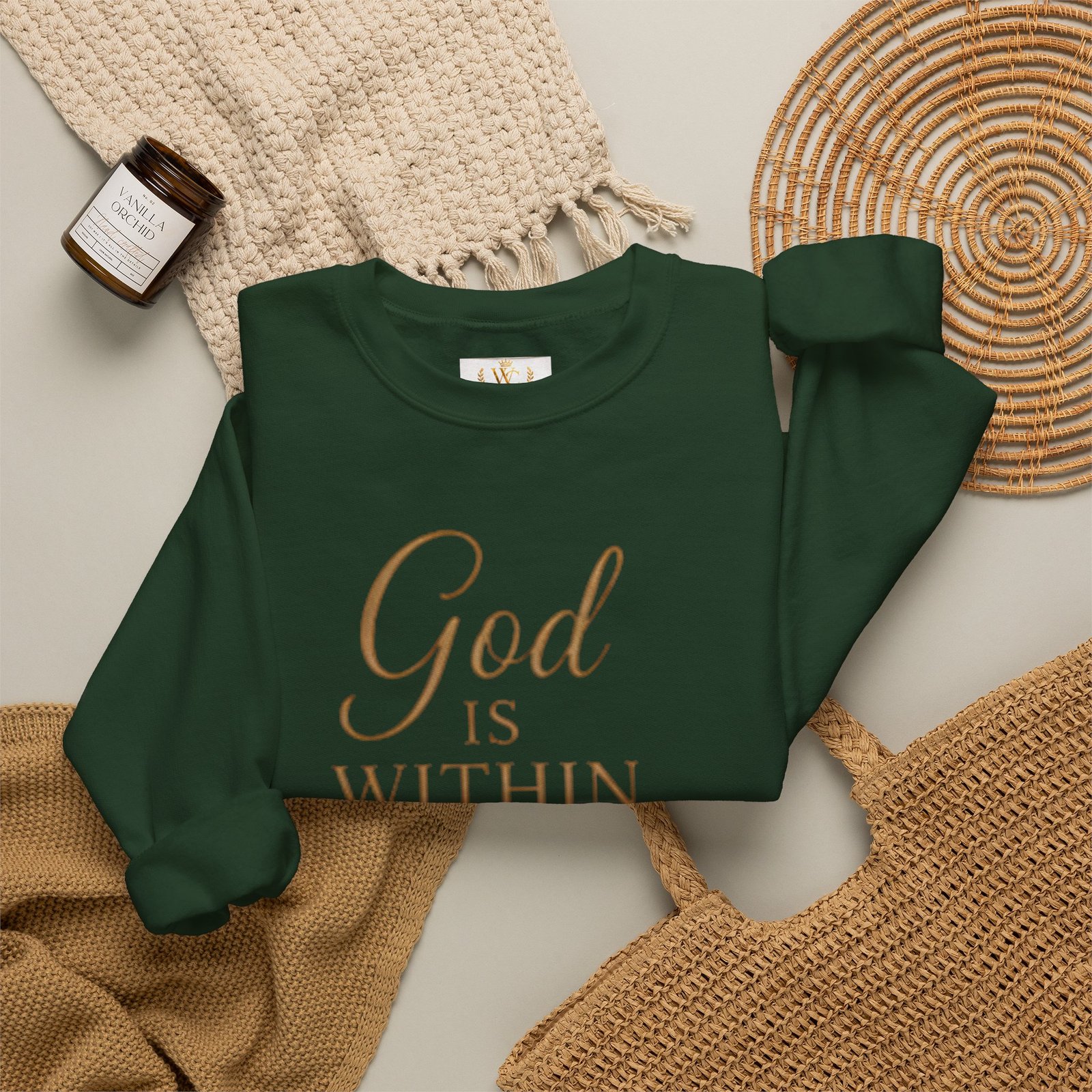 God Is Within Her Unisex Sweatshirt - Image 13