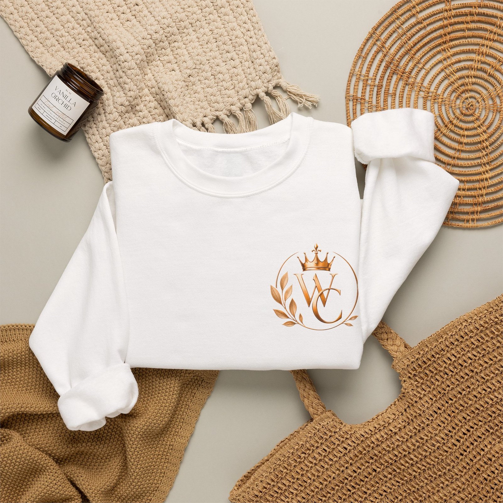 Winful Chronicles Signature Unisex Crewneck Sweatshirt - Image 8