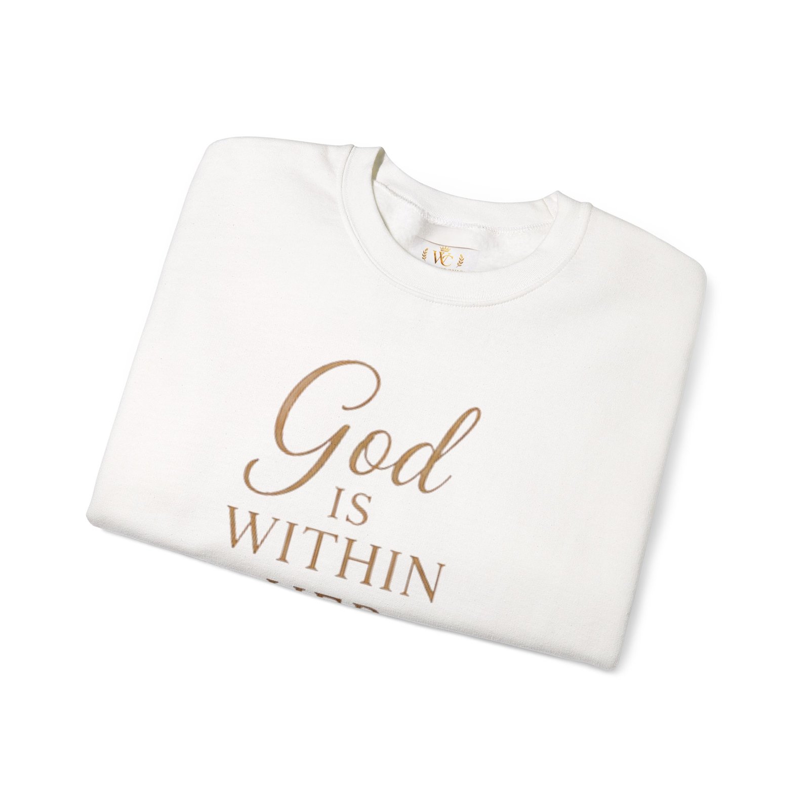 God Is Within Her Unisex Sweatshirt - Image 8