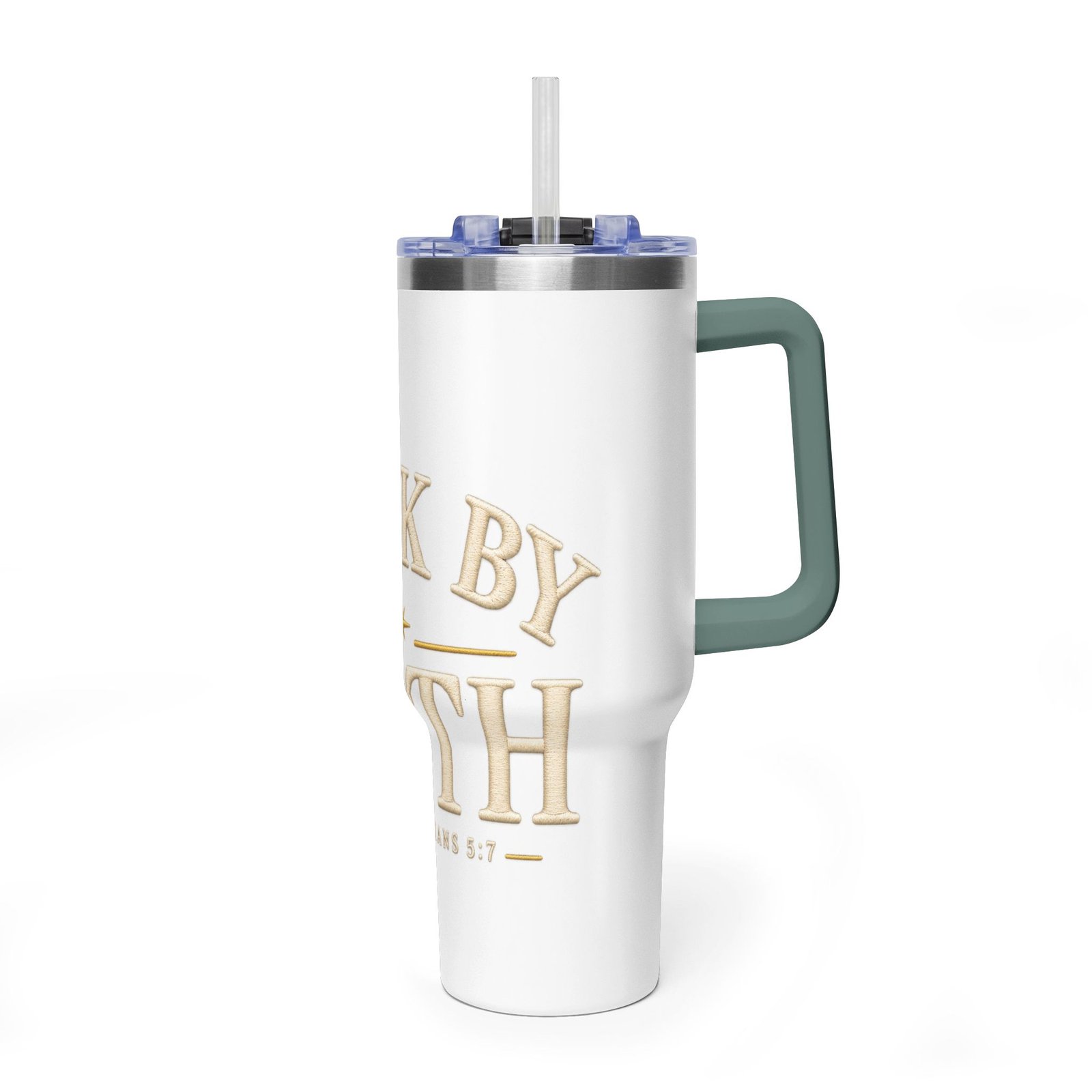 Walk by Faith Vacuum Thermal Tumbler - Image 32