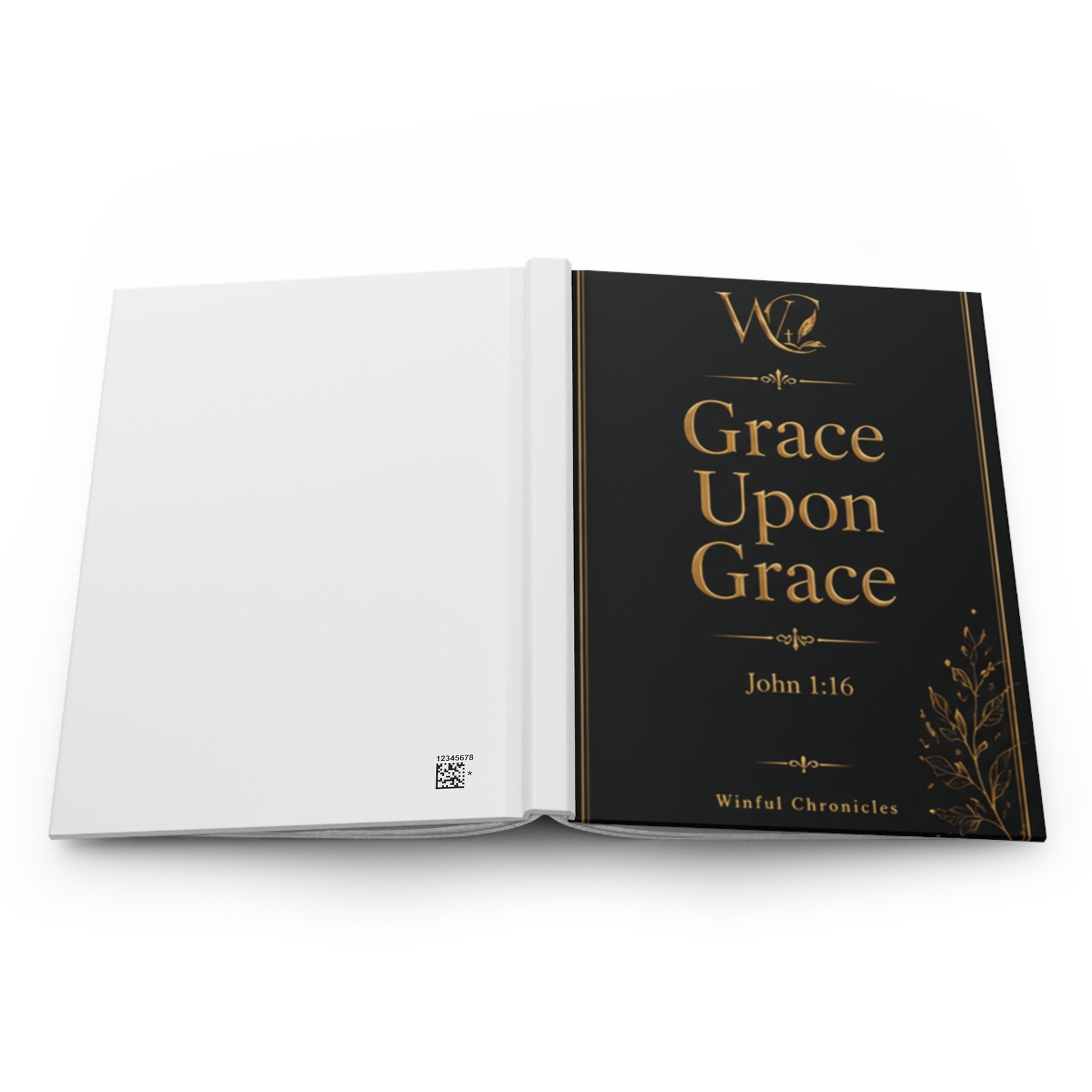Grace Upon Grace Christian Hardcover Journal Matte - Image 6
