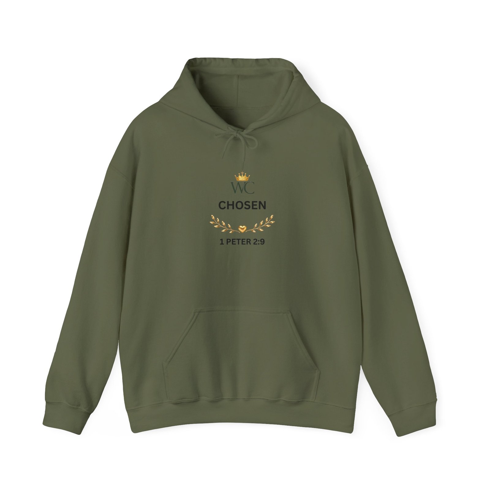 Chosen Crown Unisex Hoodie - Image 2