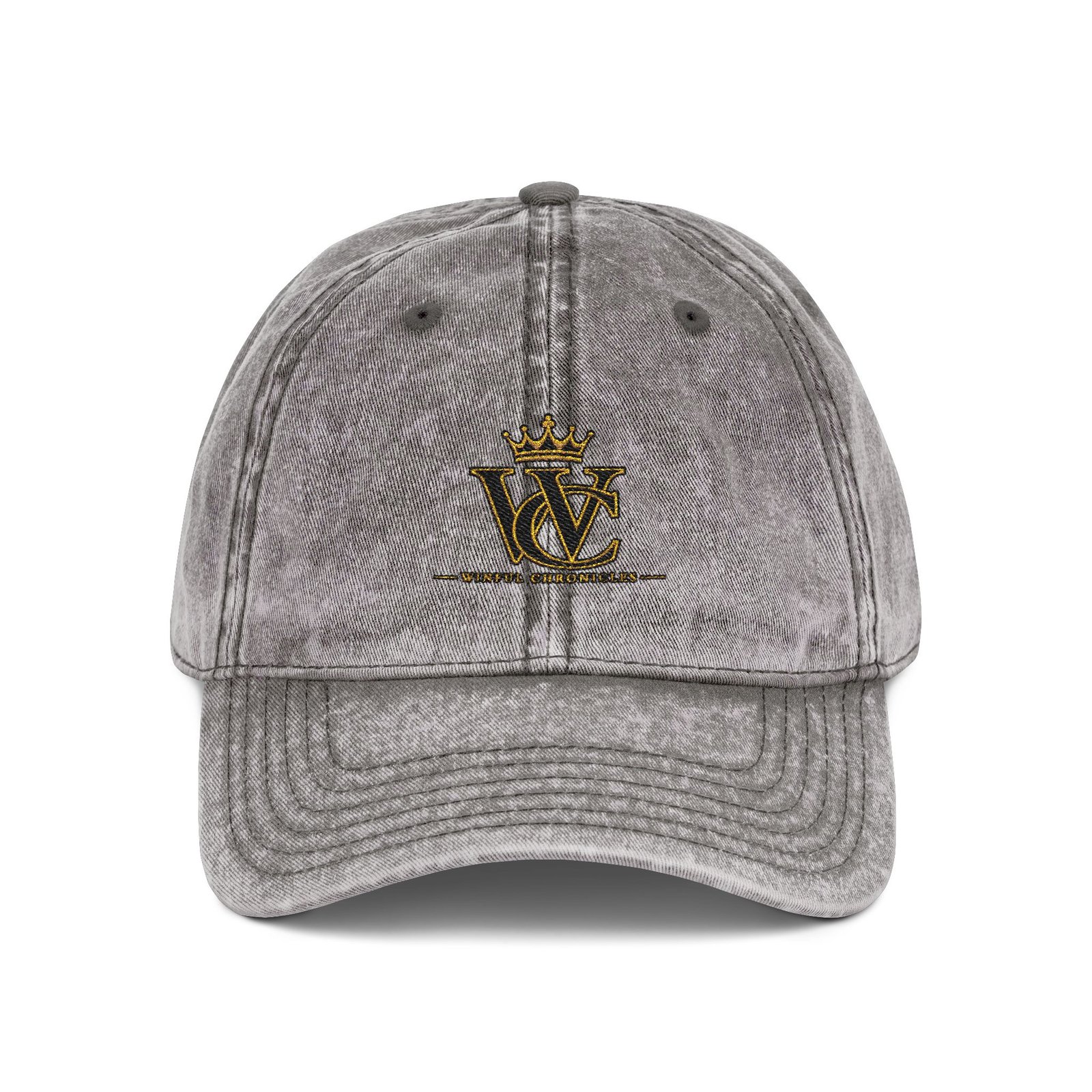 Winful Chronicles Crown Vintage Cap (Embroidery) - Image 9
