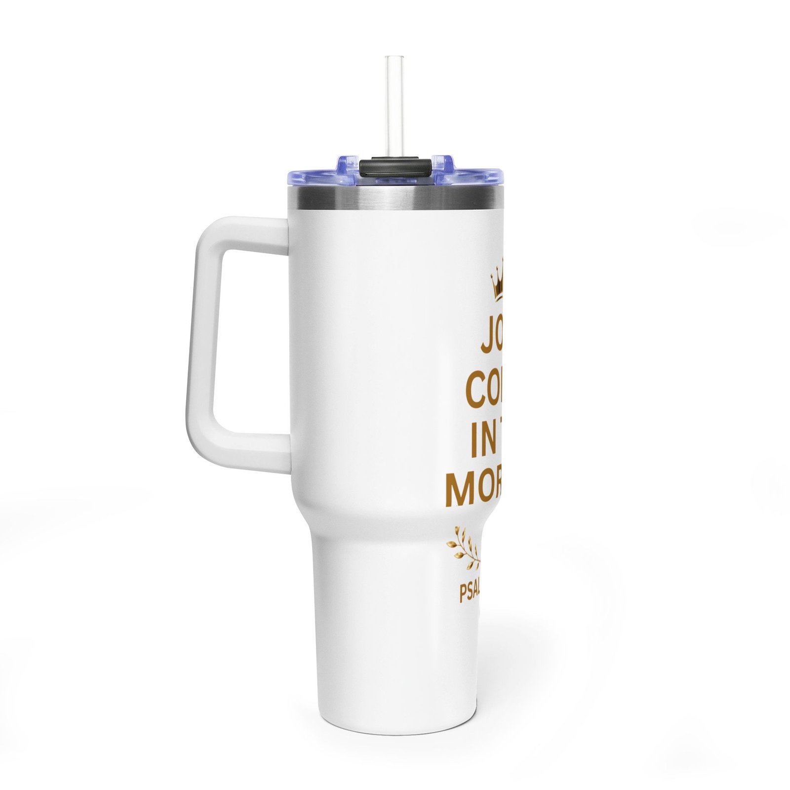 Joy Comes in the Morning Thermal Vacuum Tumbler - Image 2