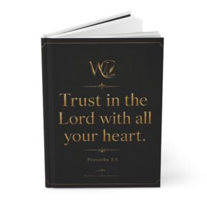 Trust in the Lord Christian Journal Hardcover Journal Matte