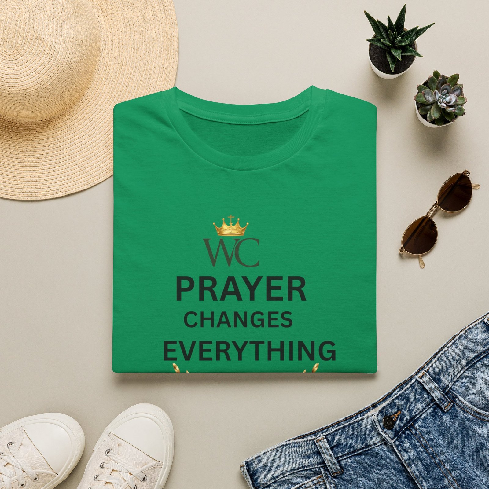 Prayer Changes Everything T-Shirt - Image 34