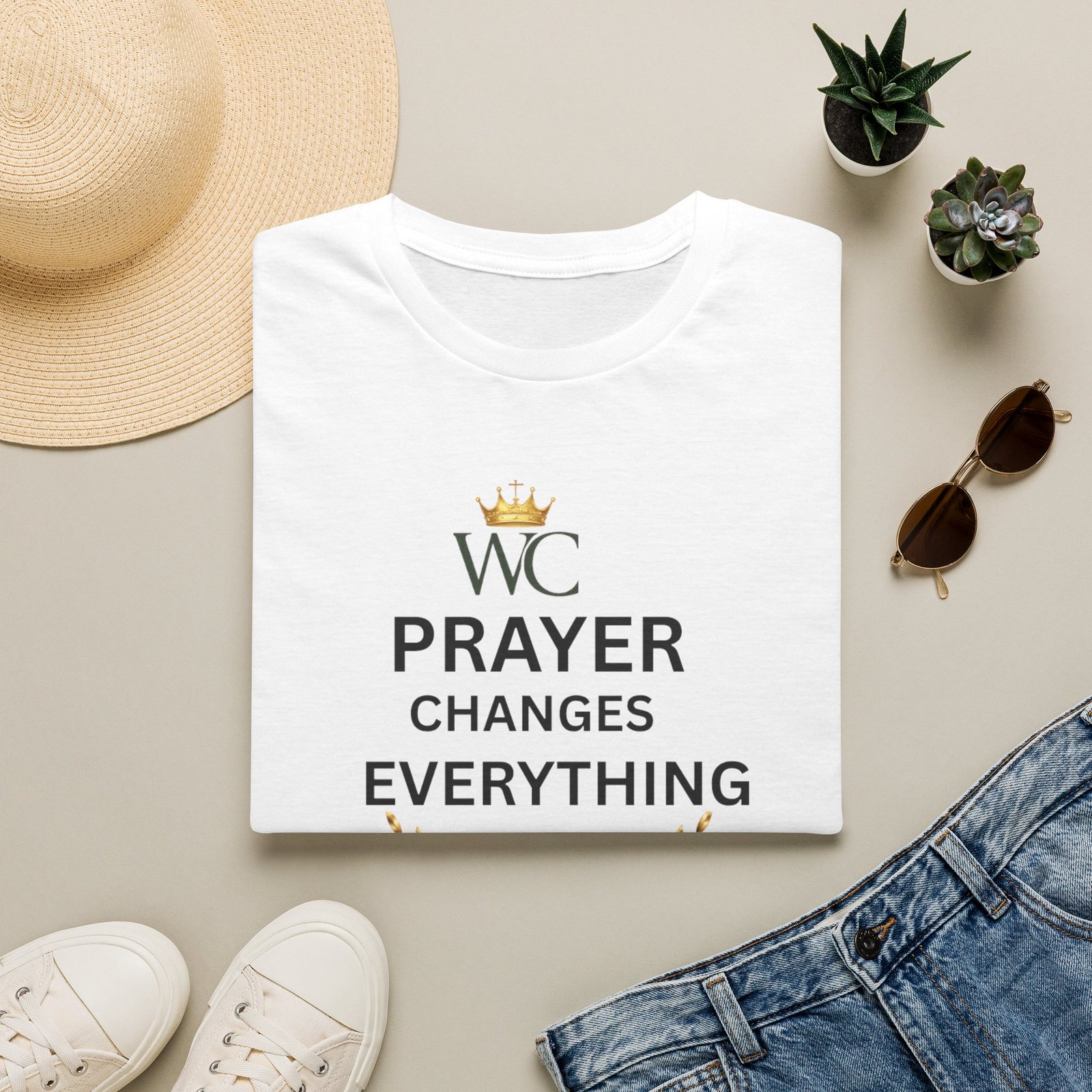 Prayer Changes Everything T-Shirt - Image 10