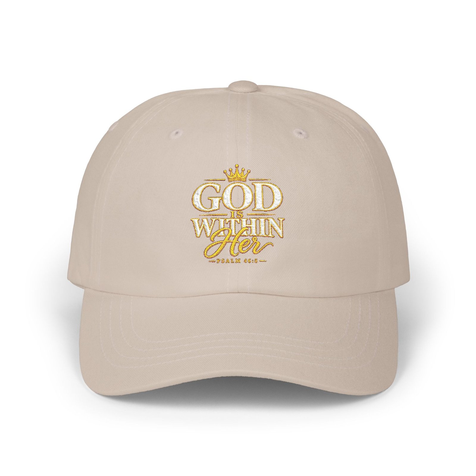 God Is Within Her Classic Dad Cap - Image 9