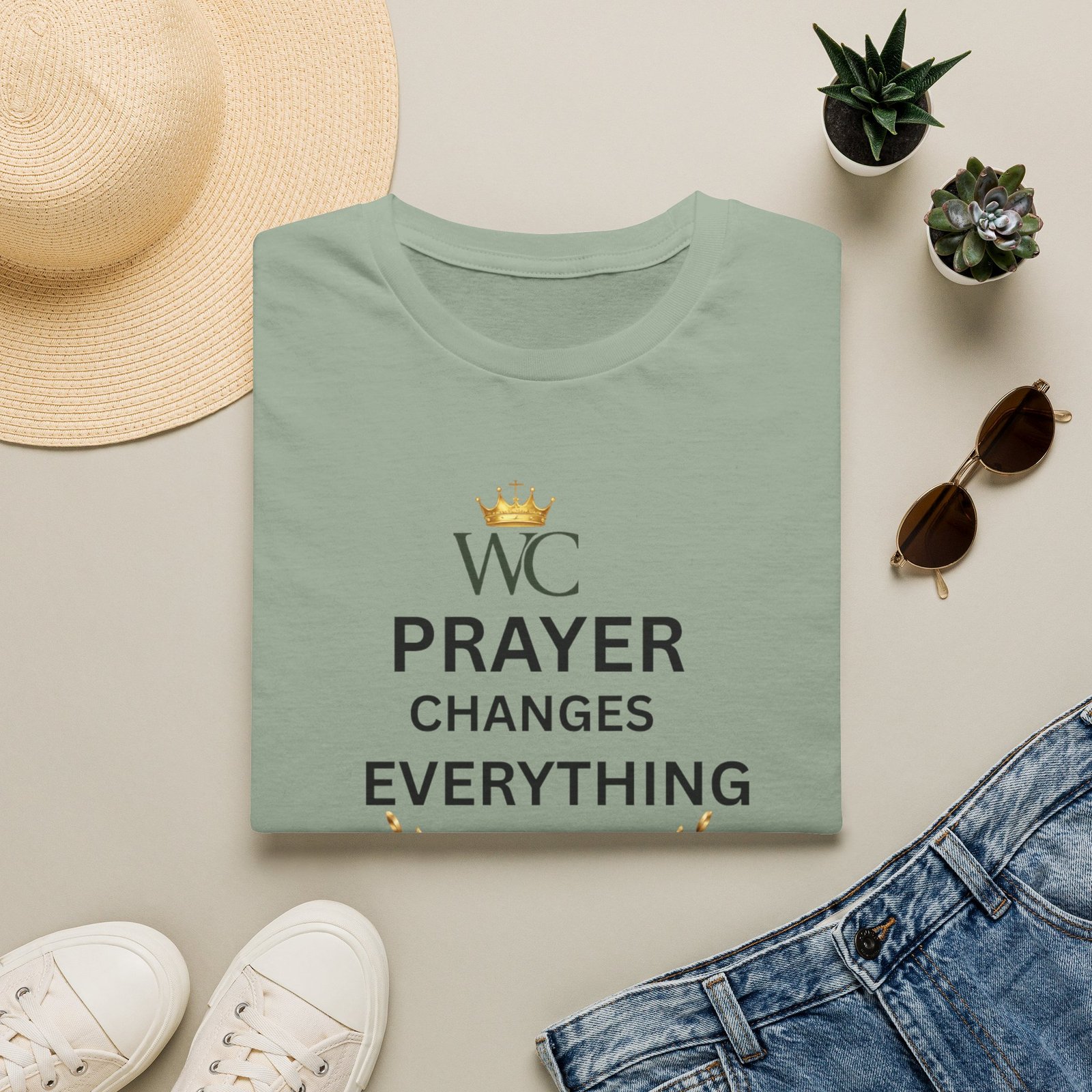 Prayer Changes Everything T-Shirt - Image 30