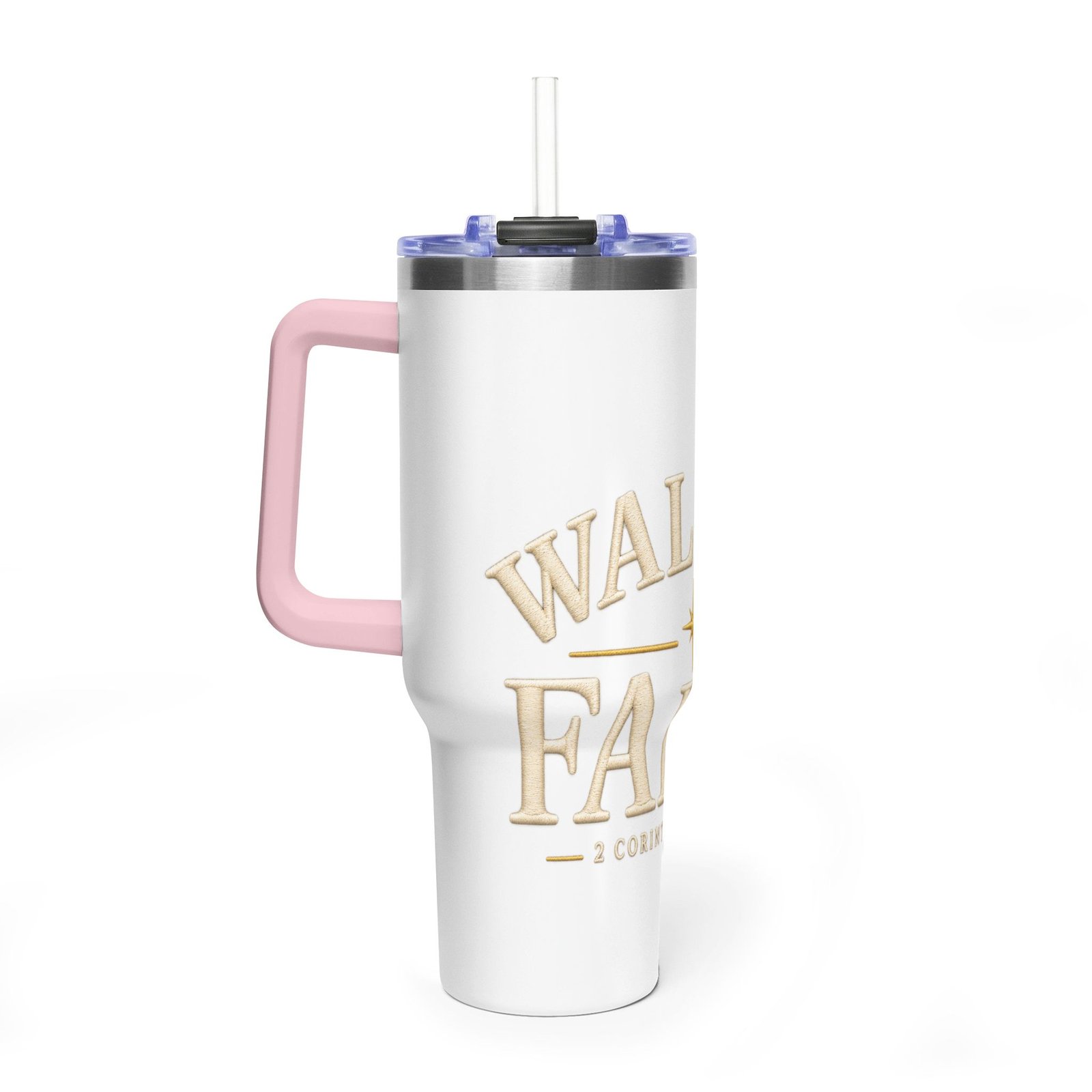Walk by Faith Vacuum Thermal Tumbler - Image 46