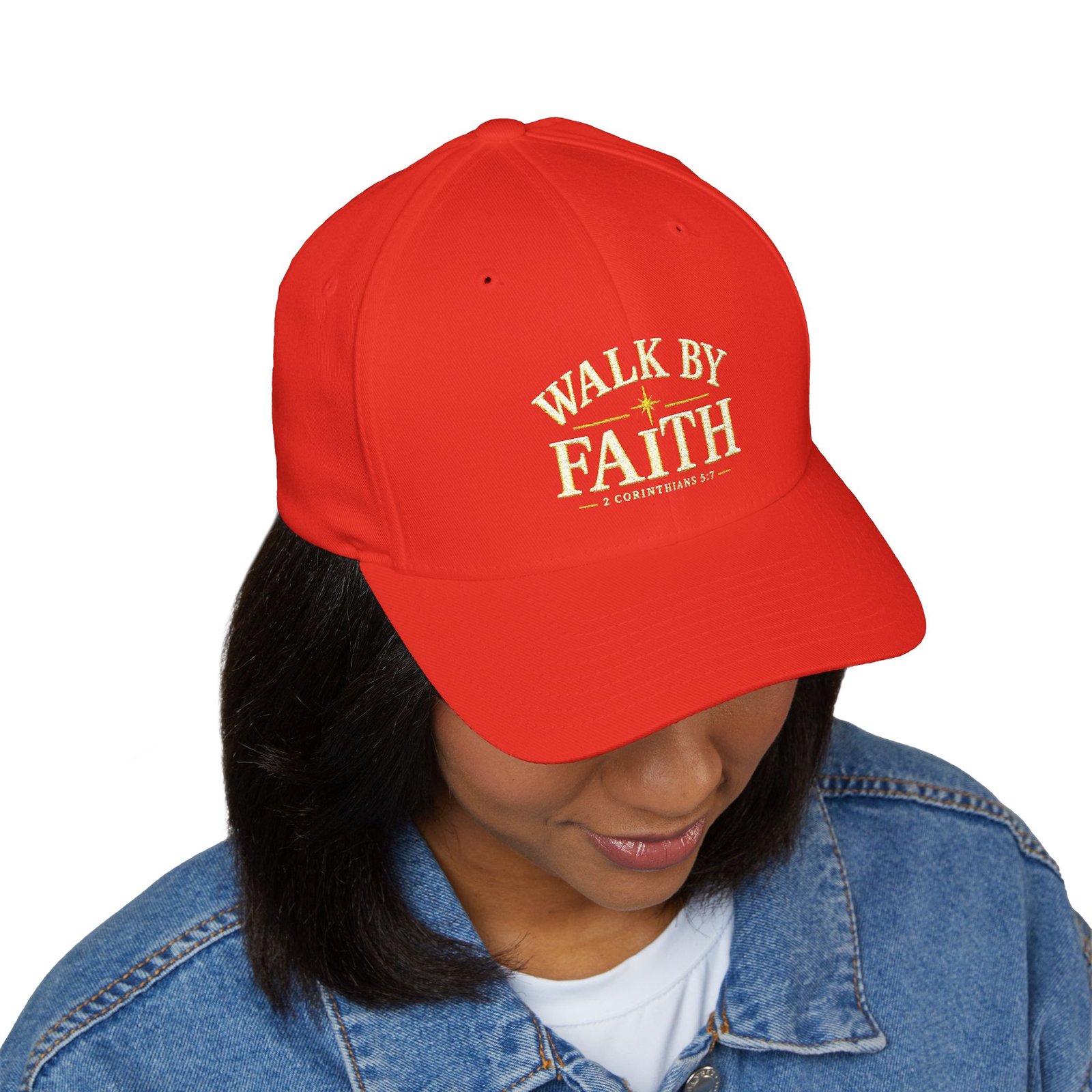 Walk By Faith Closed-Back Structured Cap - Image 43