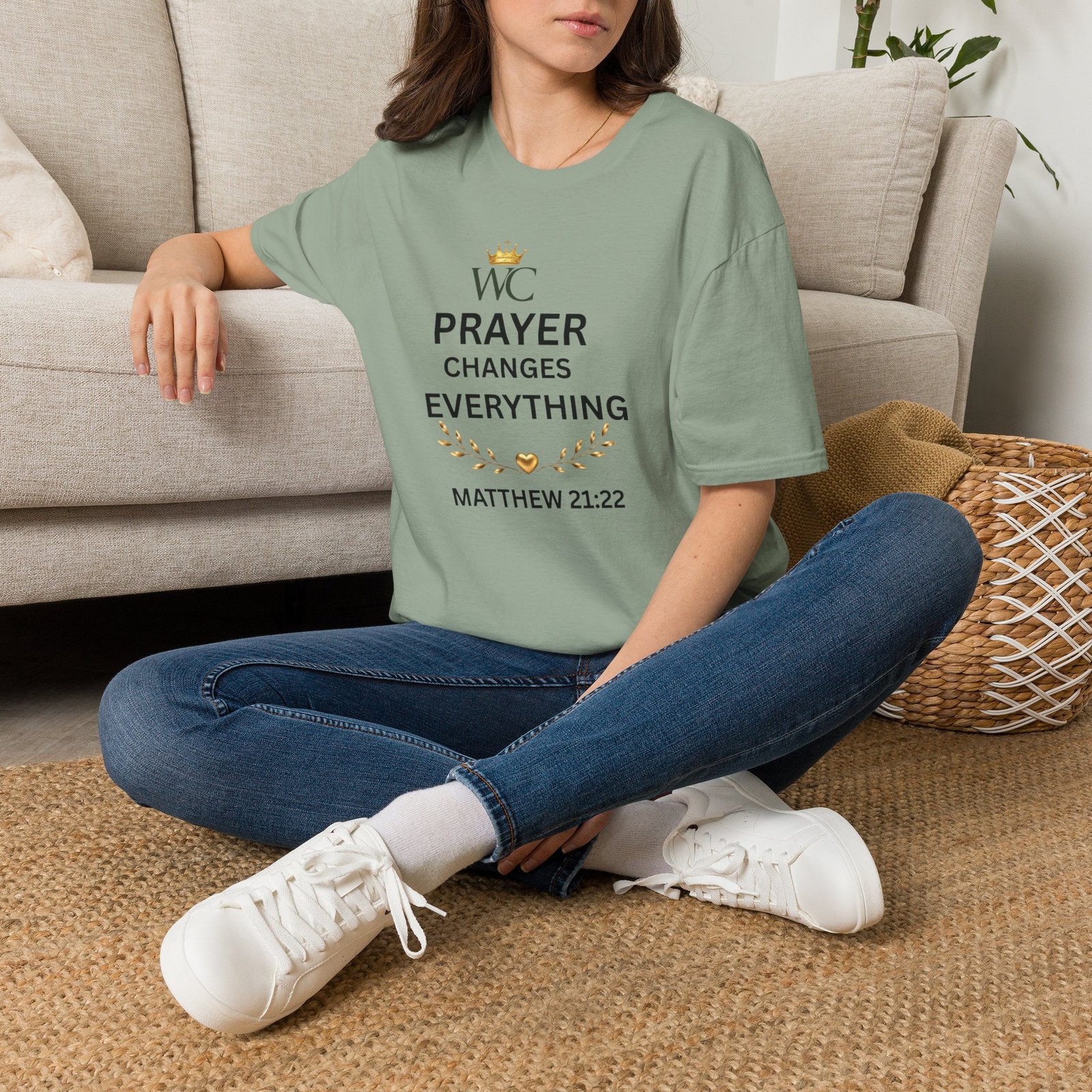 Prayer Changes Everything T-Shirt - Image 31