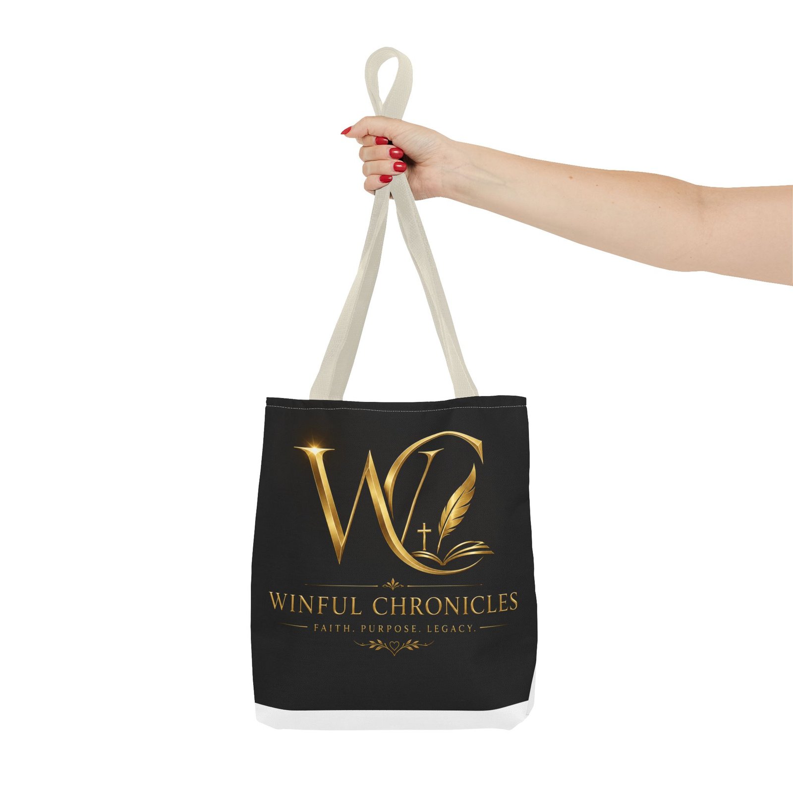Winful Chronicles Signature Tote Bag (AOP) - Image 16