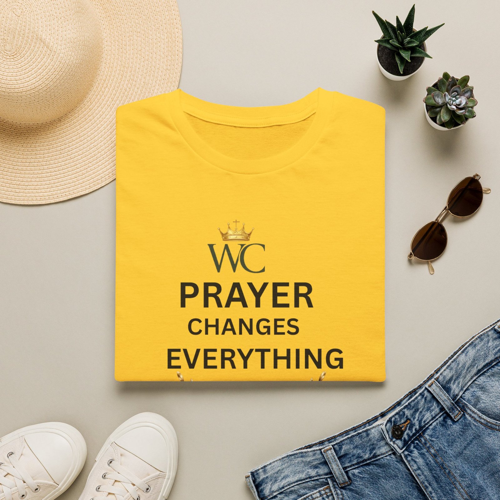 Prayer Changes Everything T-Shirt - Image 22