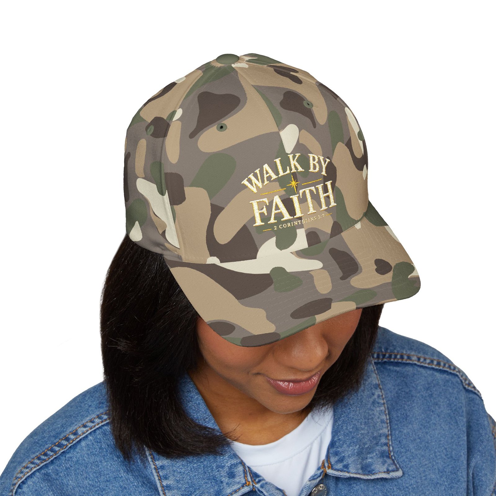Walk By Faith Closed-Back Structured Cap - Image 31