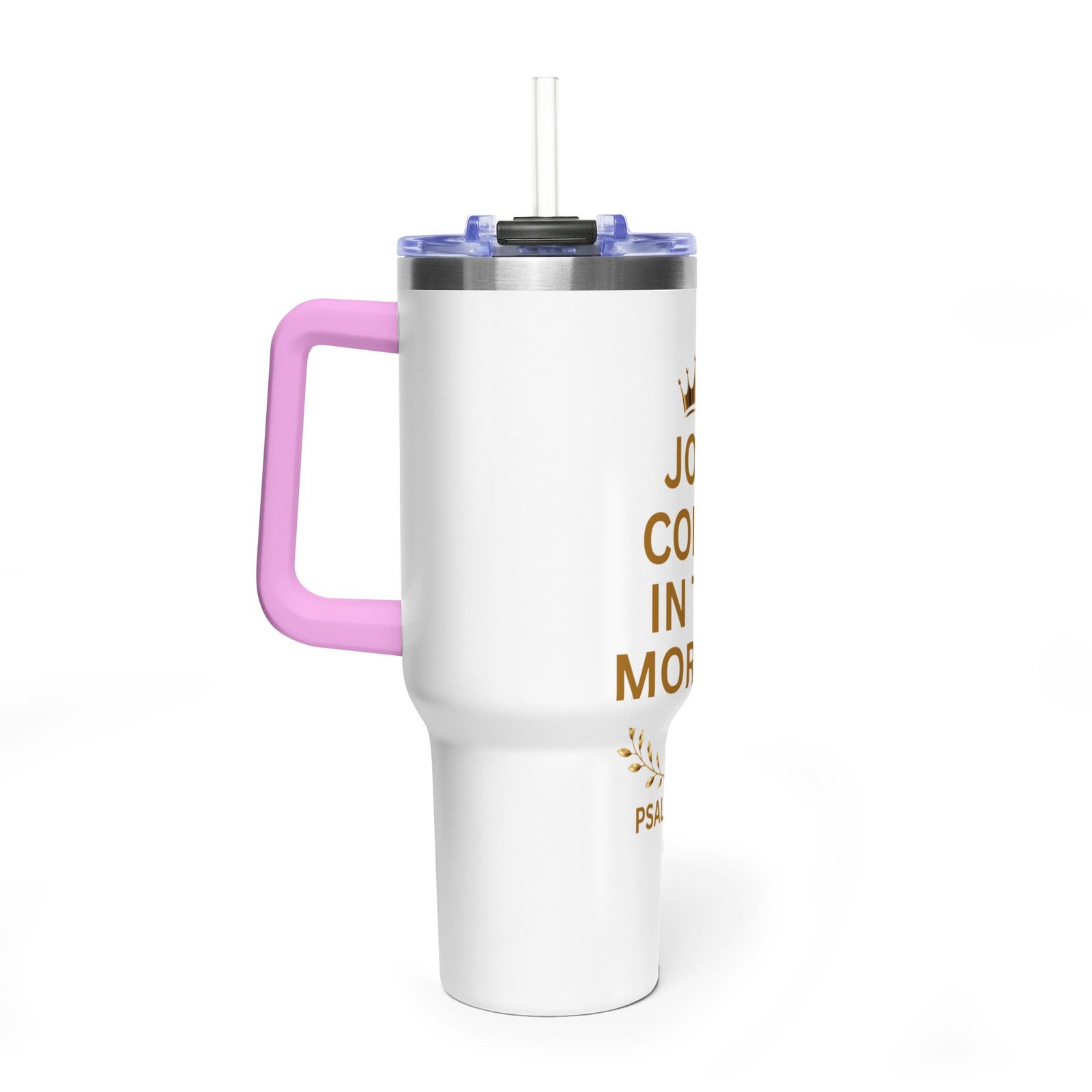 Joy Comes in the Morning Thermal Vacuum Tumbler - Image 38