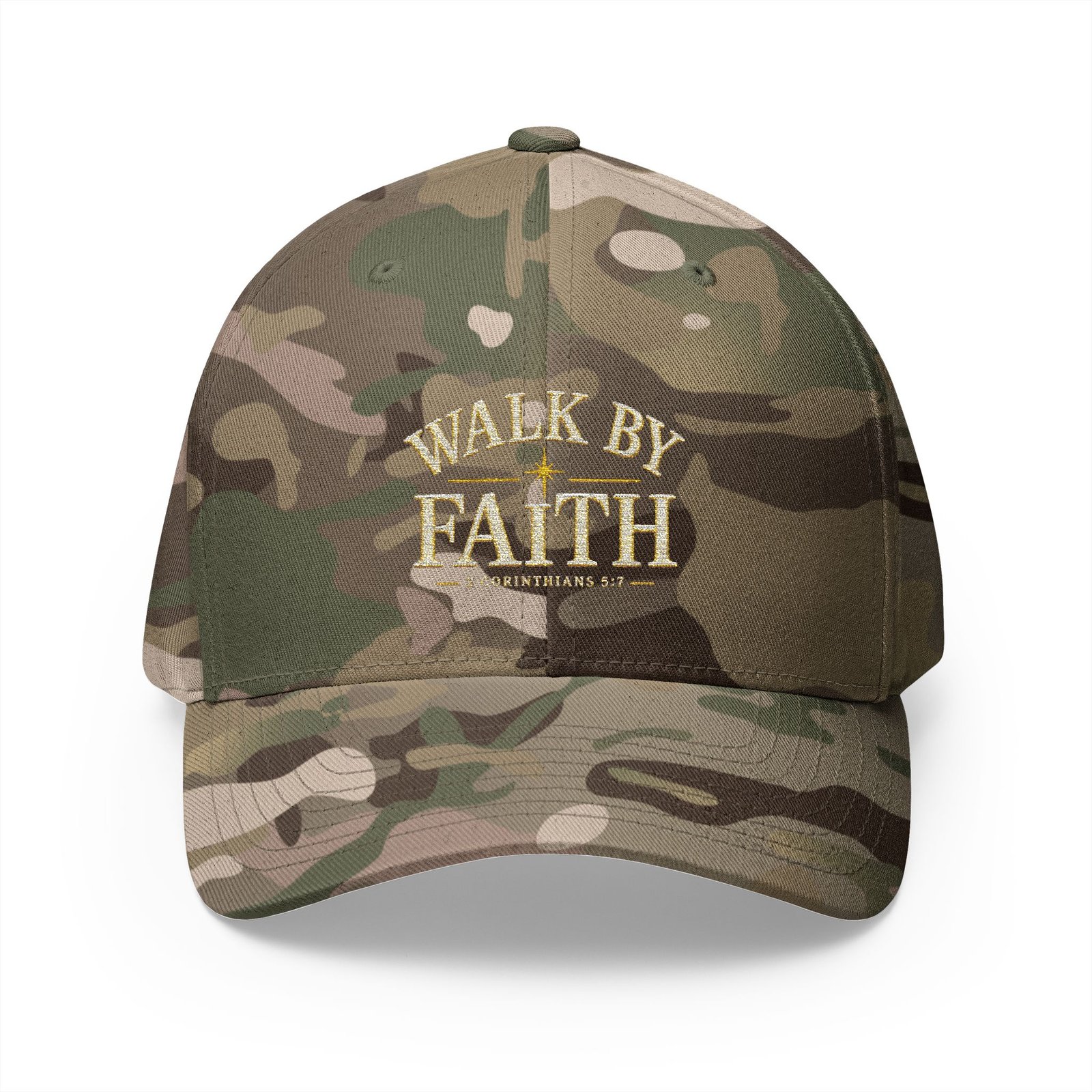 Walk By Faith Closed-Back Structured Cap - Image 29