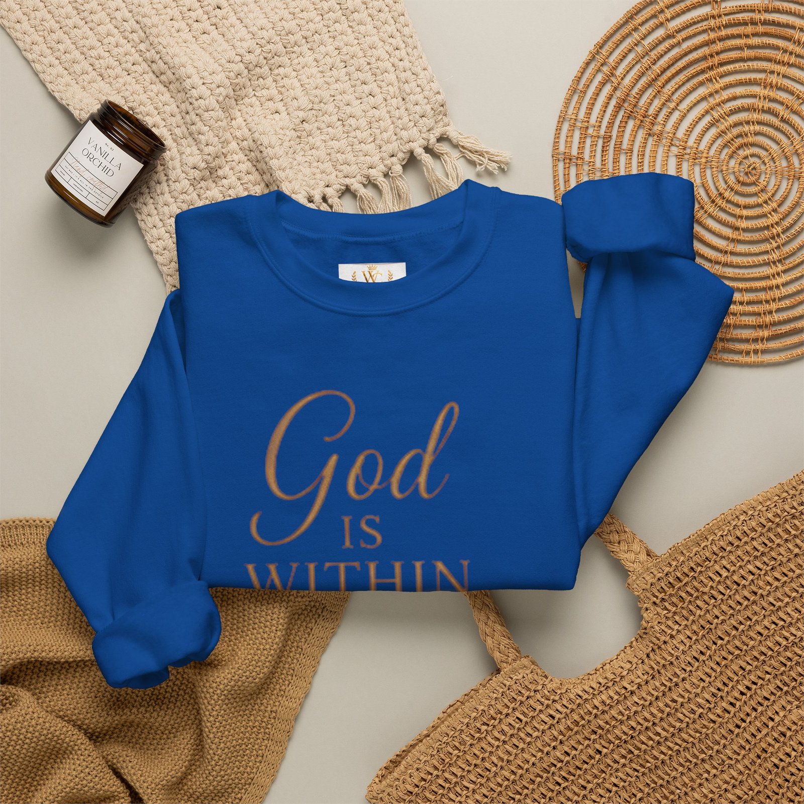 God Is Within Her Unisex Sweatshirt - Image 5