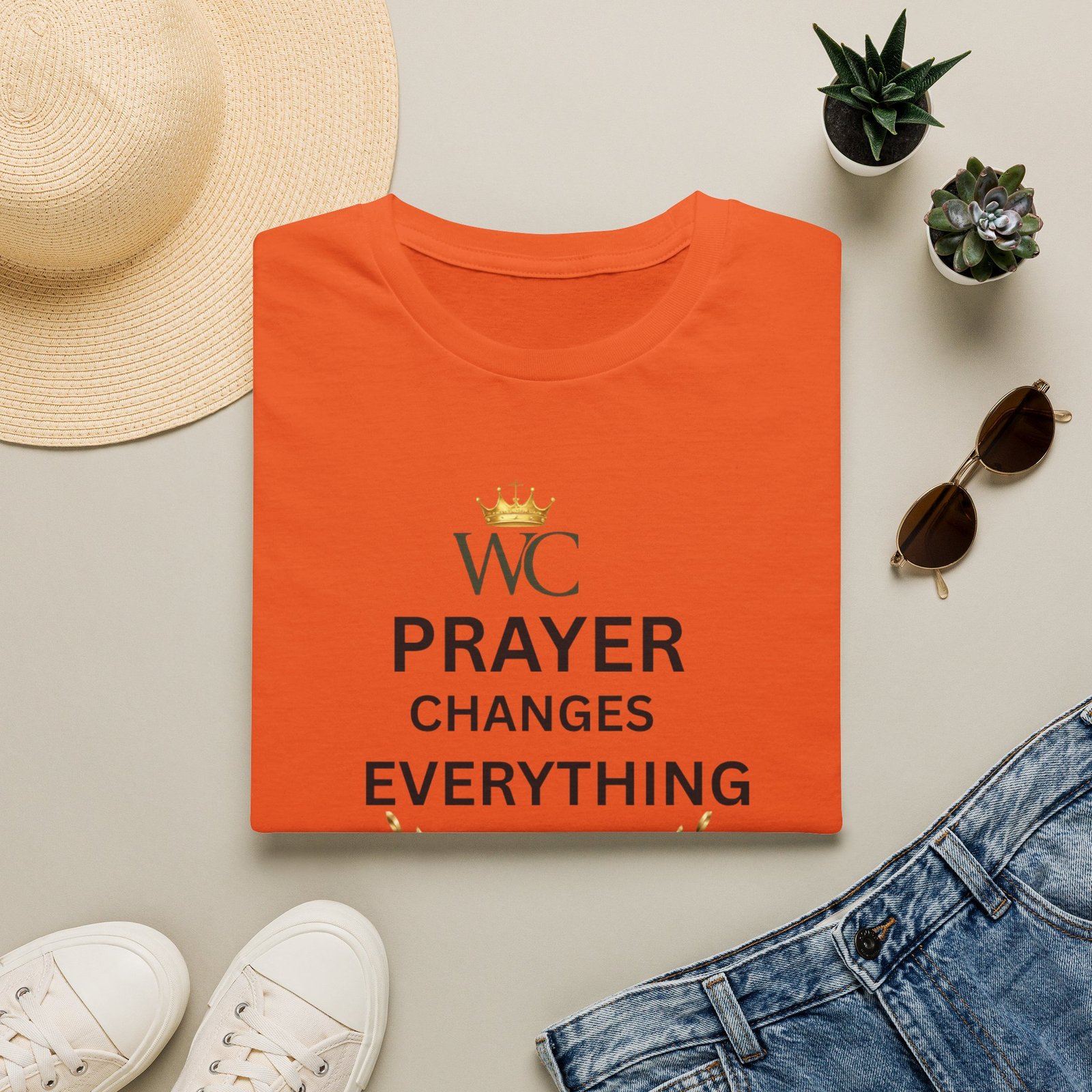 Prayer Changes Everything T-Shirt - Image 2