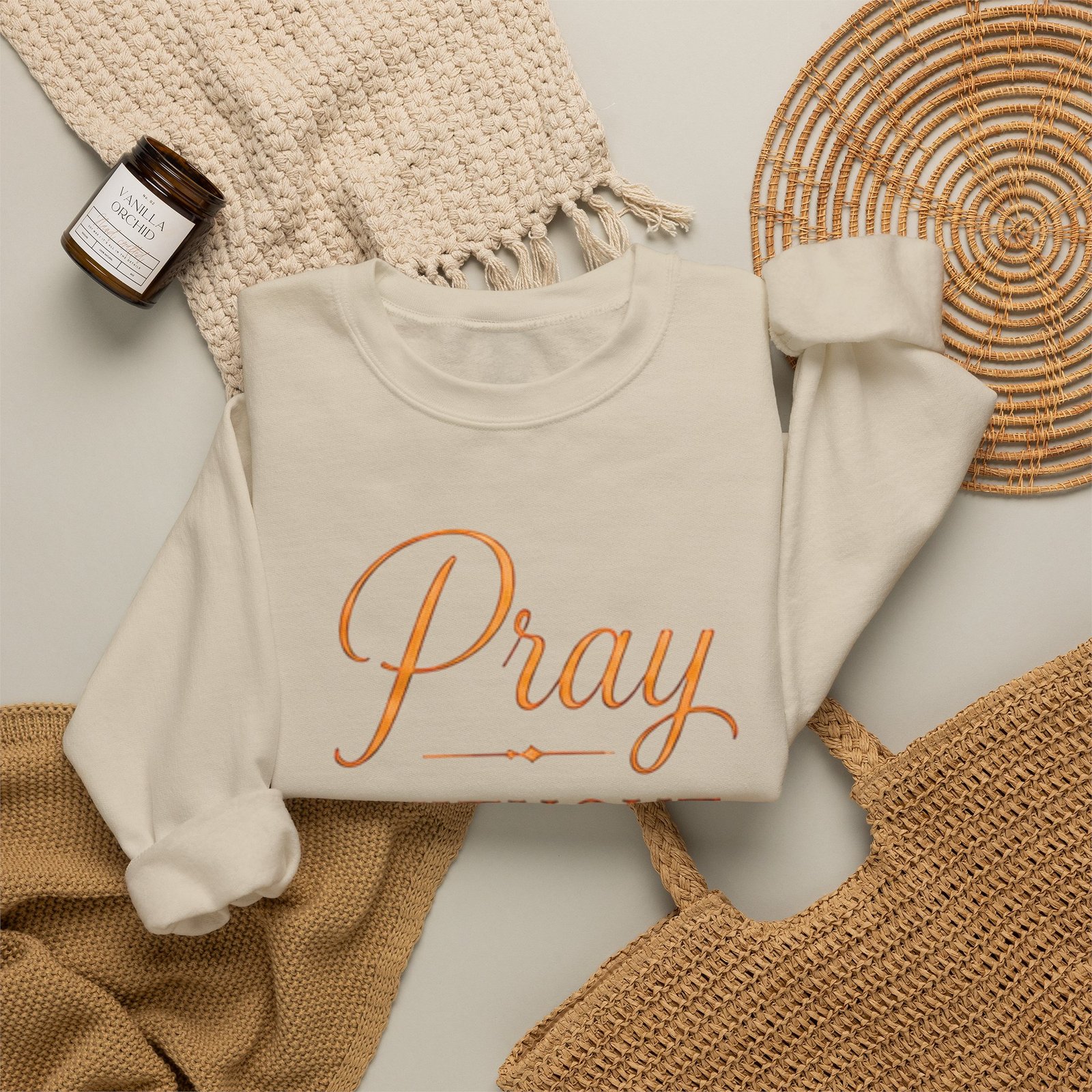 Pray Without Ceasing Unisex Sweatshirt - Image 13