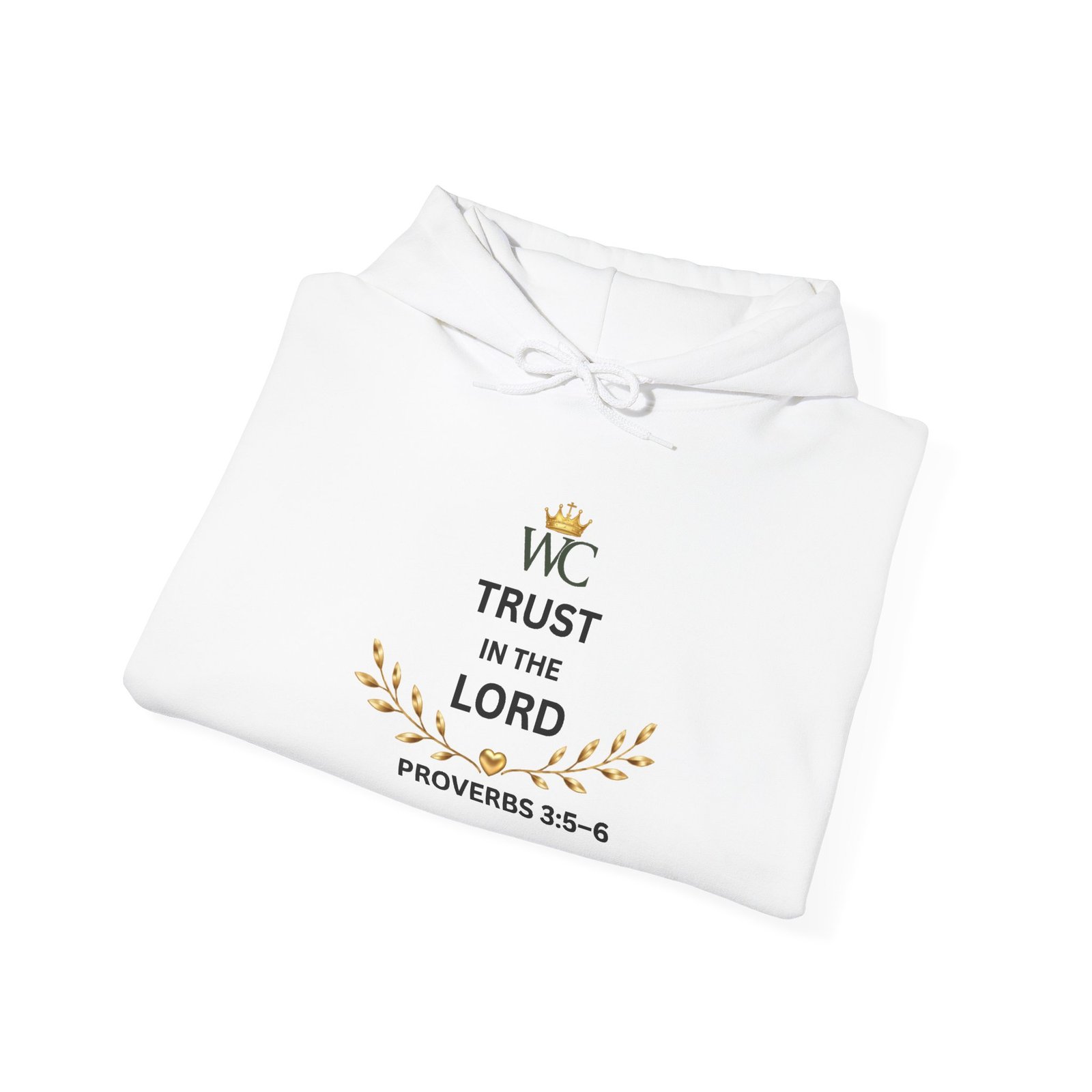 Trust in the Lord Unisex Hooded Sweatshirt - Image 5