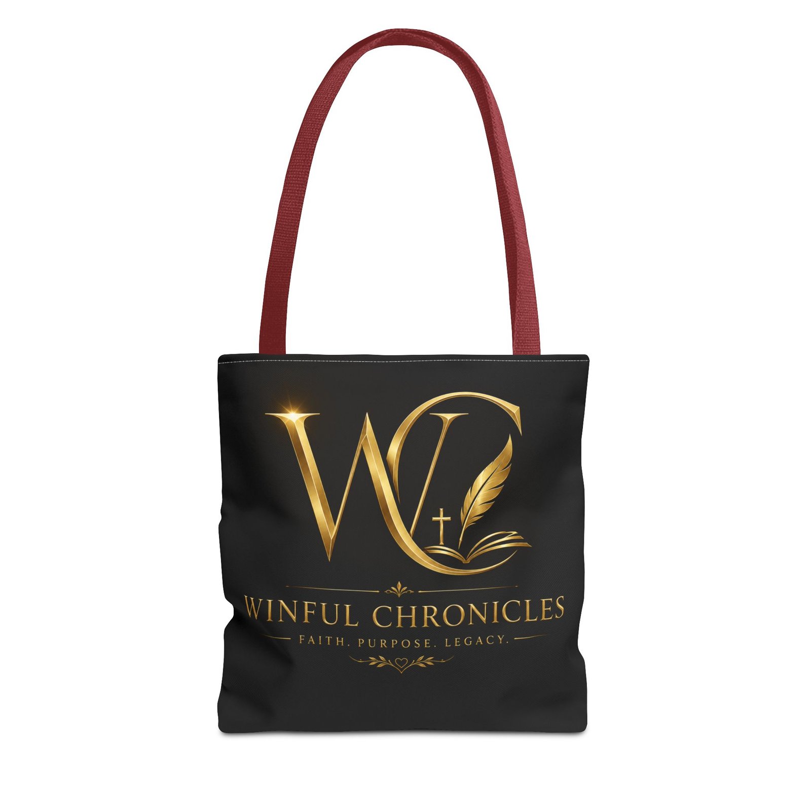 Winful Chronicles Signature Tote Bag (AOP) - Image 5