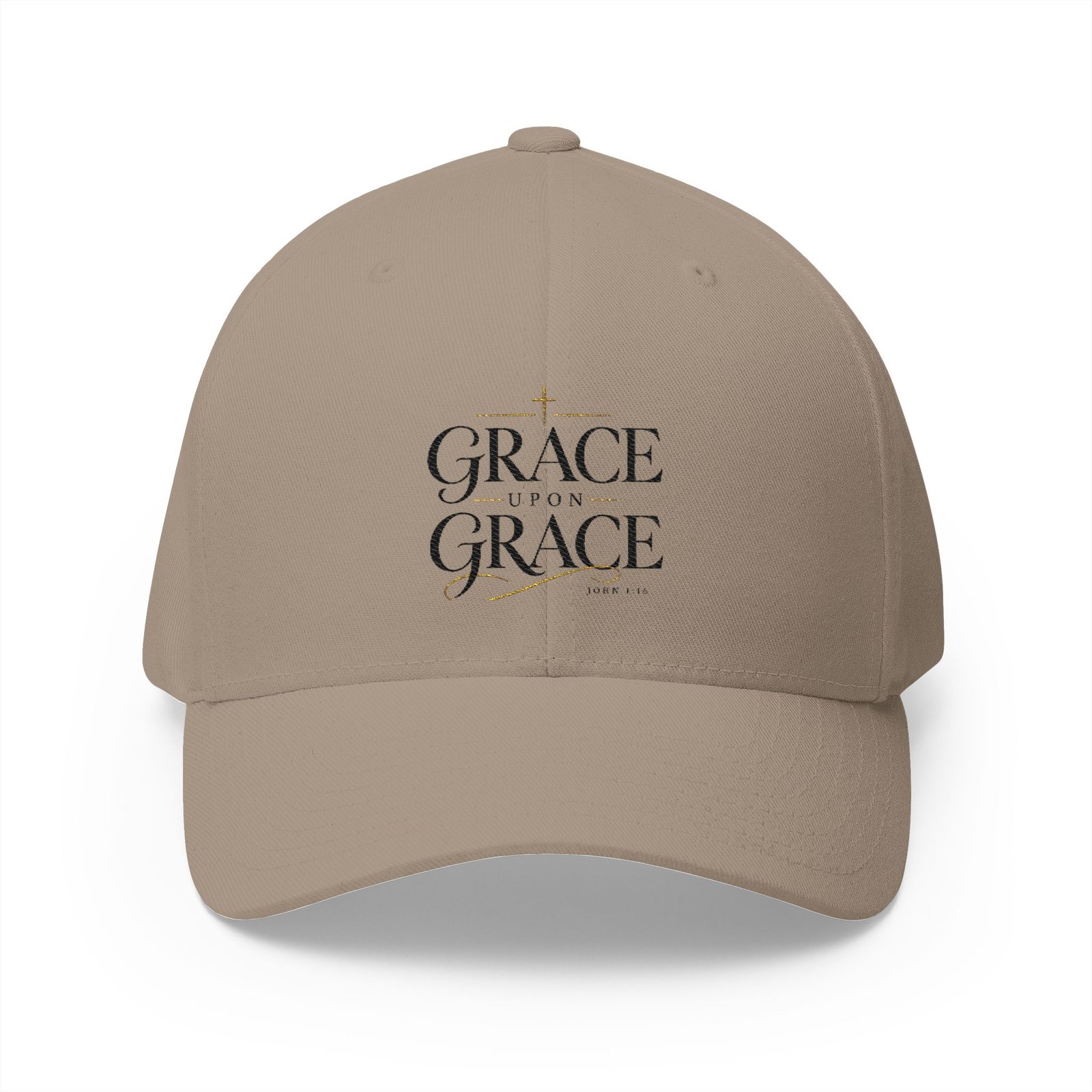 Grace Upon Grace Closed-Back Structured Cap