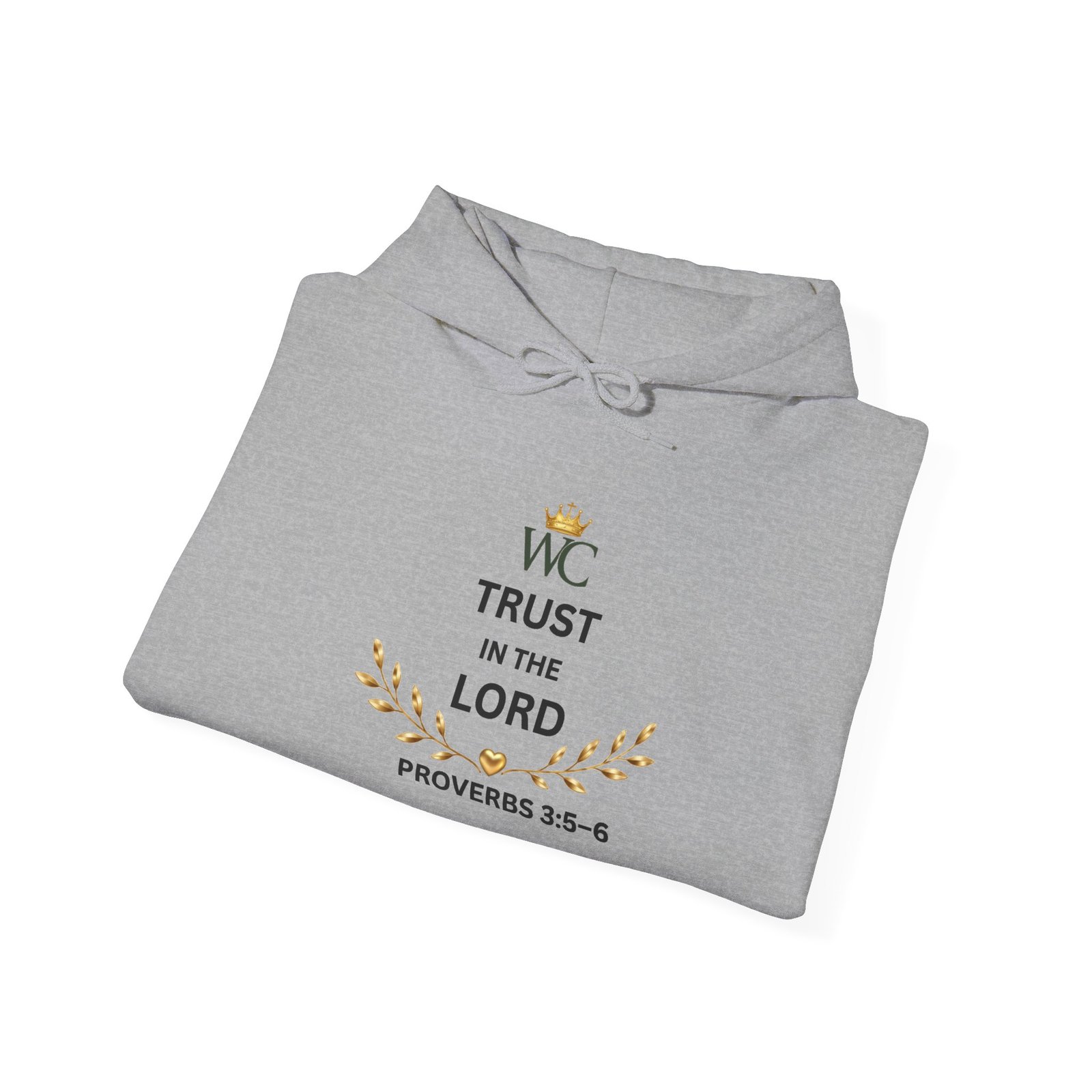 Trust in the Lord Unisex Hooded Sweatshirt - Image 13