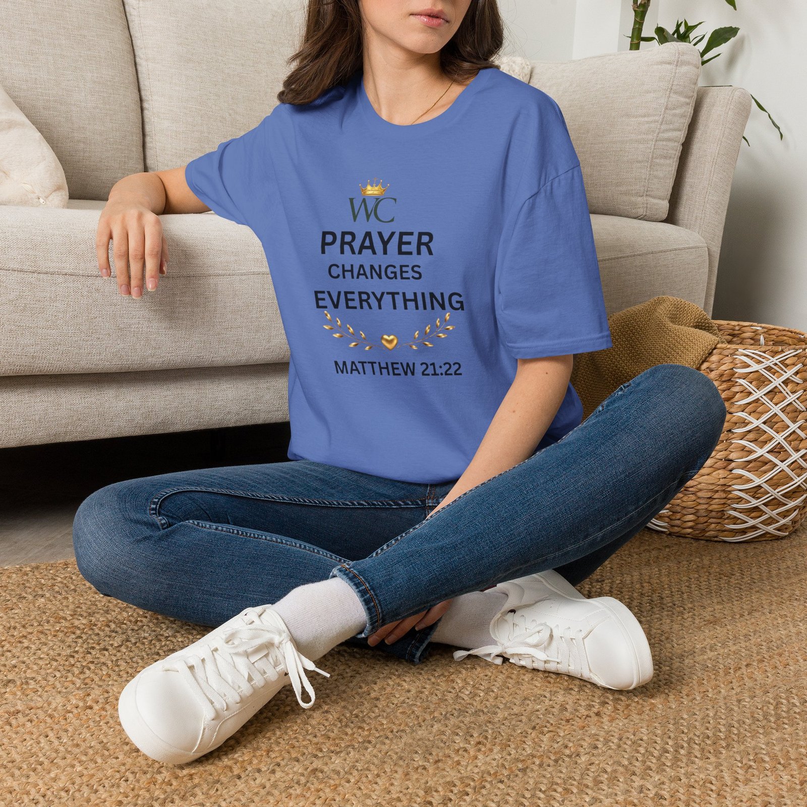 Prayer Changes Everything T-Shirt - Image 43