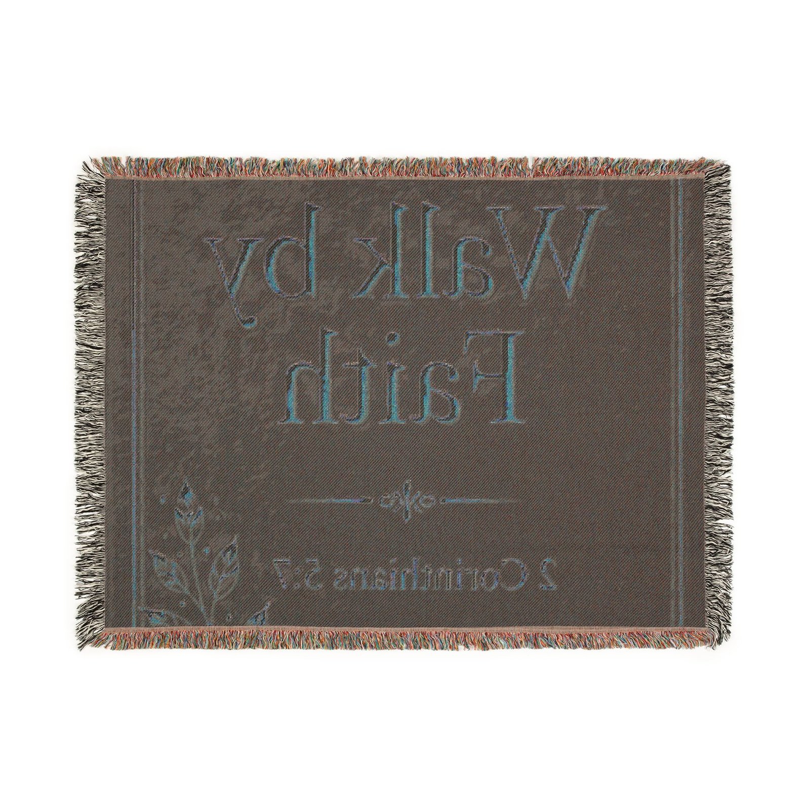 Walk by Faith Woven Throw Blanket - Image 14