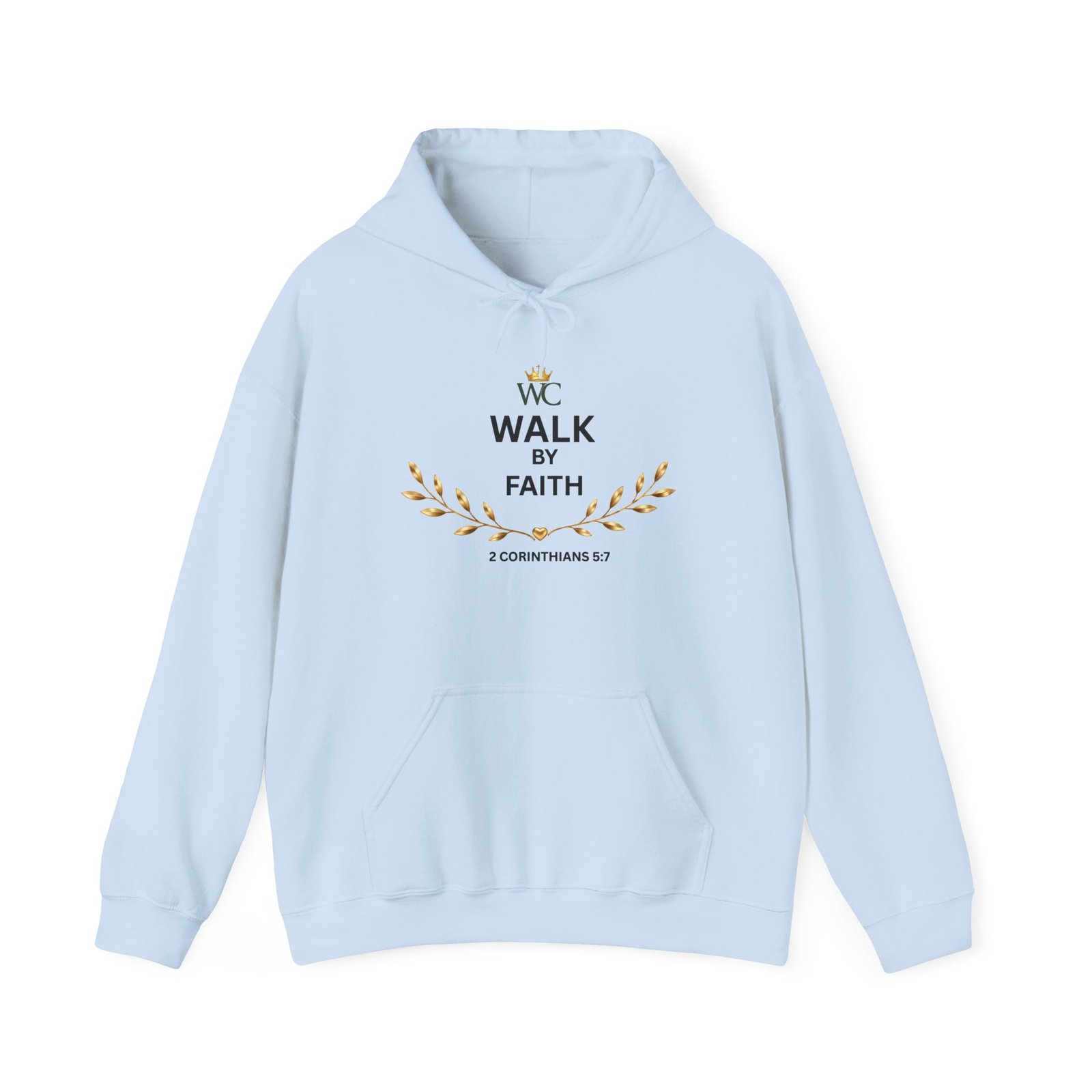 Walk by Faith Hooded Sweatshirt - Image 22