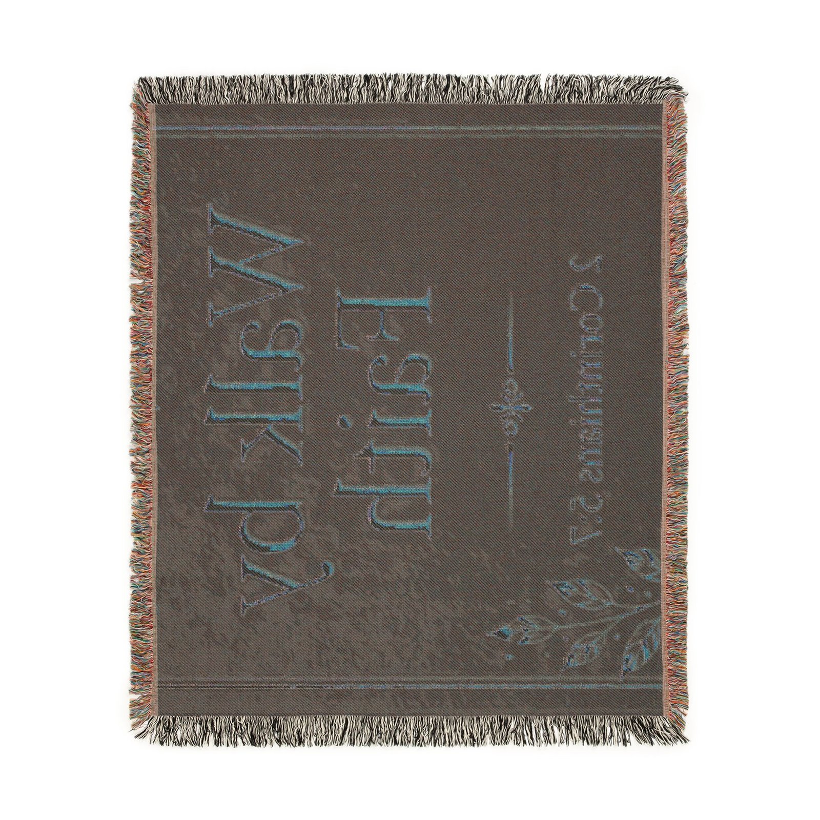 Walk by Faith Woven Throw Blanket - Image 9