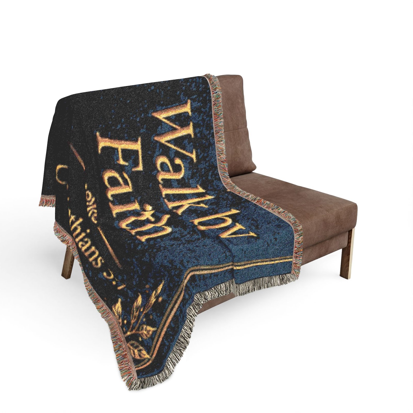 Walk by Faith Woven Throw Blanket - Image 10