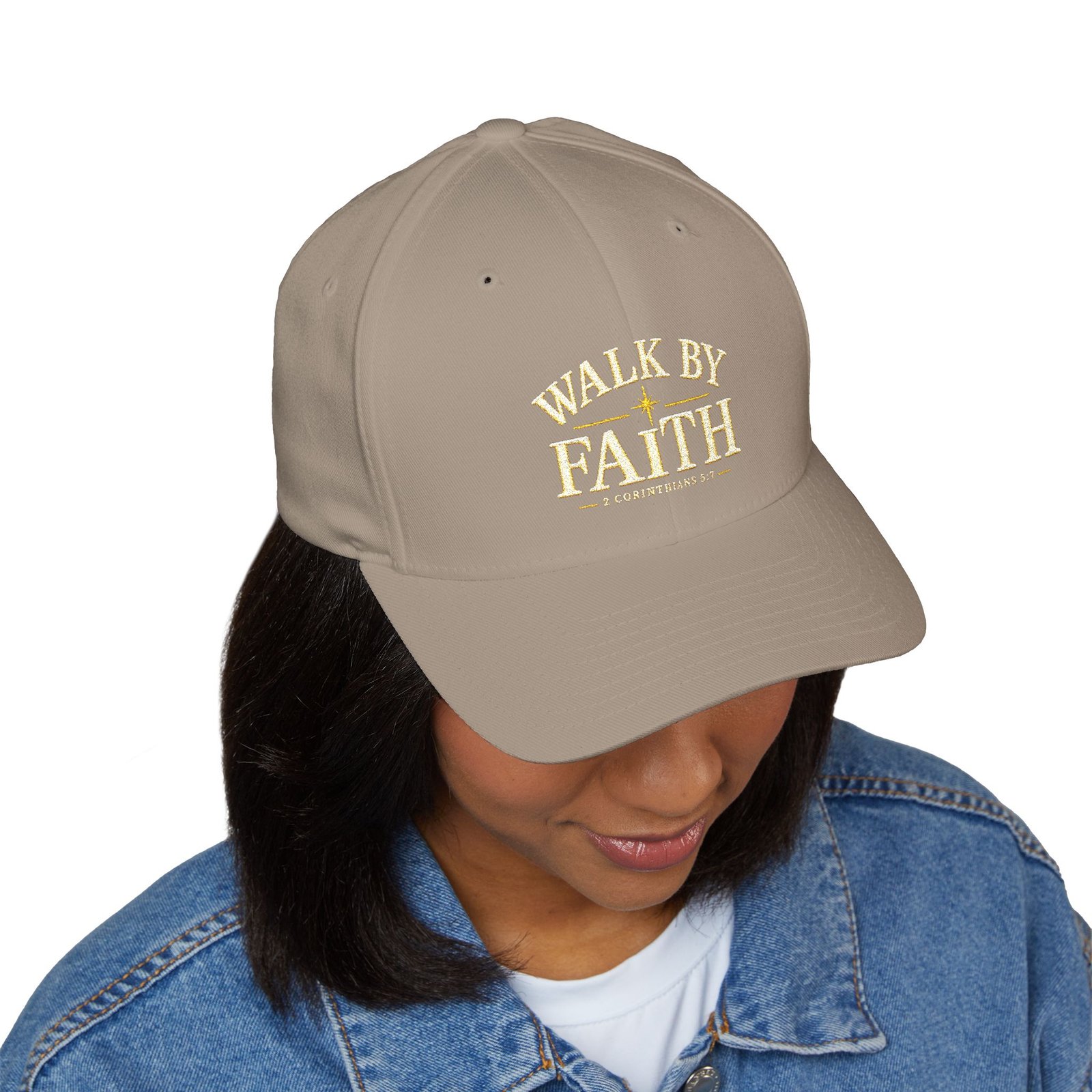 Walk By Faith Closed-Back Structured Cap - Image 19