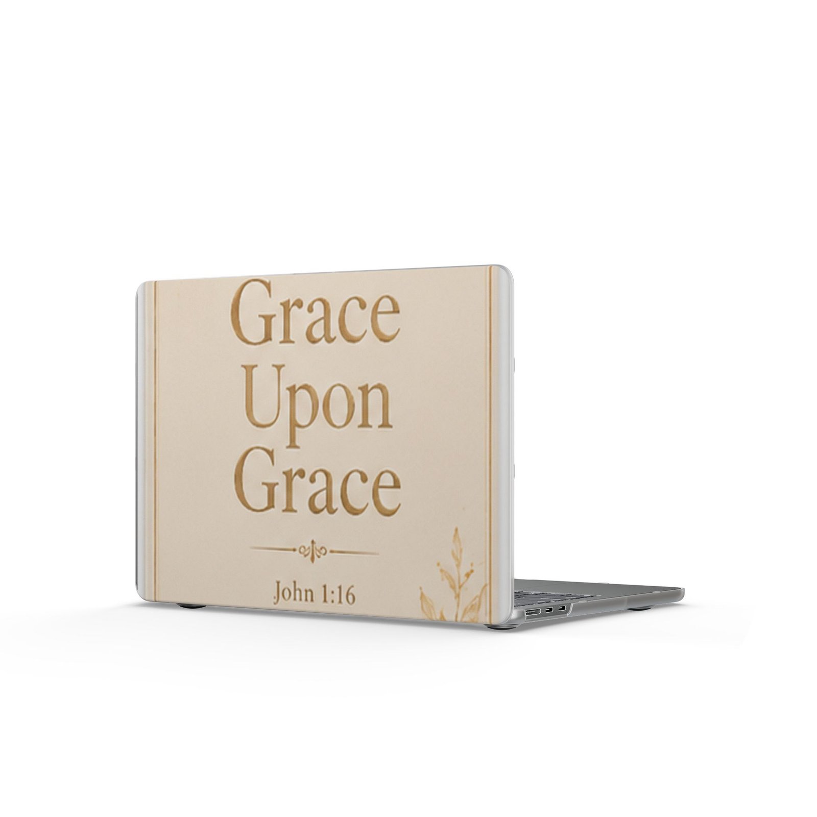 Grace Upon Grace MacBook Case