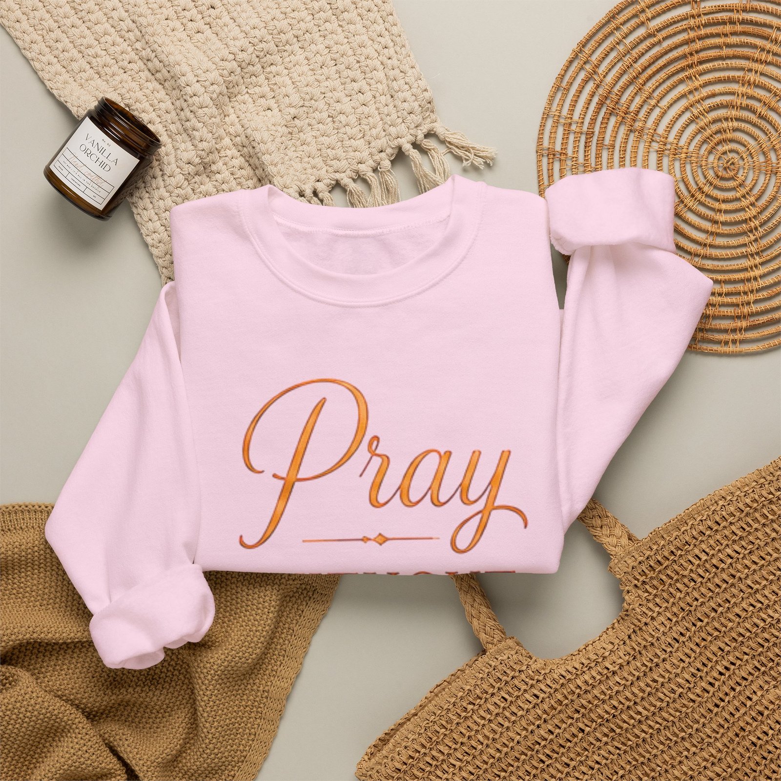Pray Without Ceasing Unisex Sweatshirt - Image 33