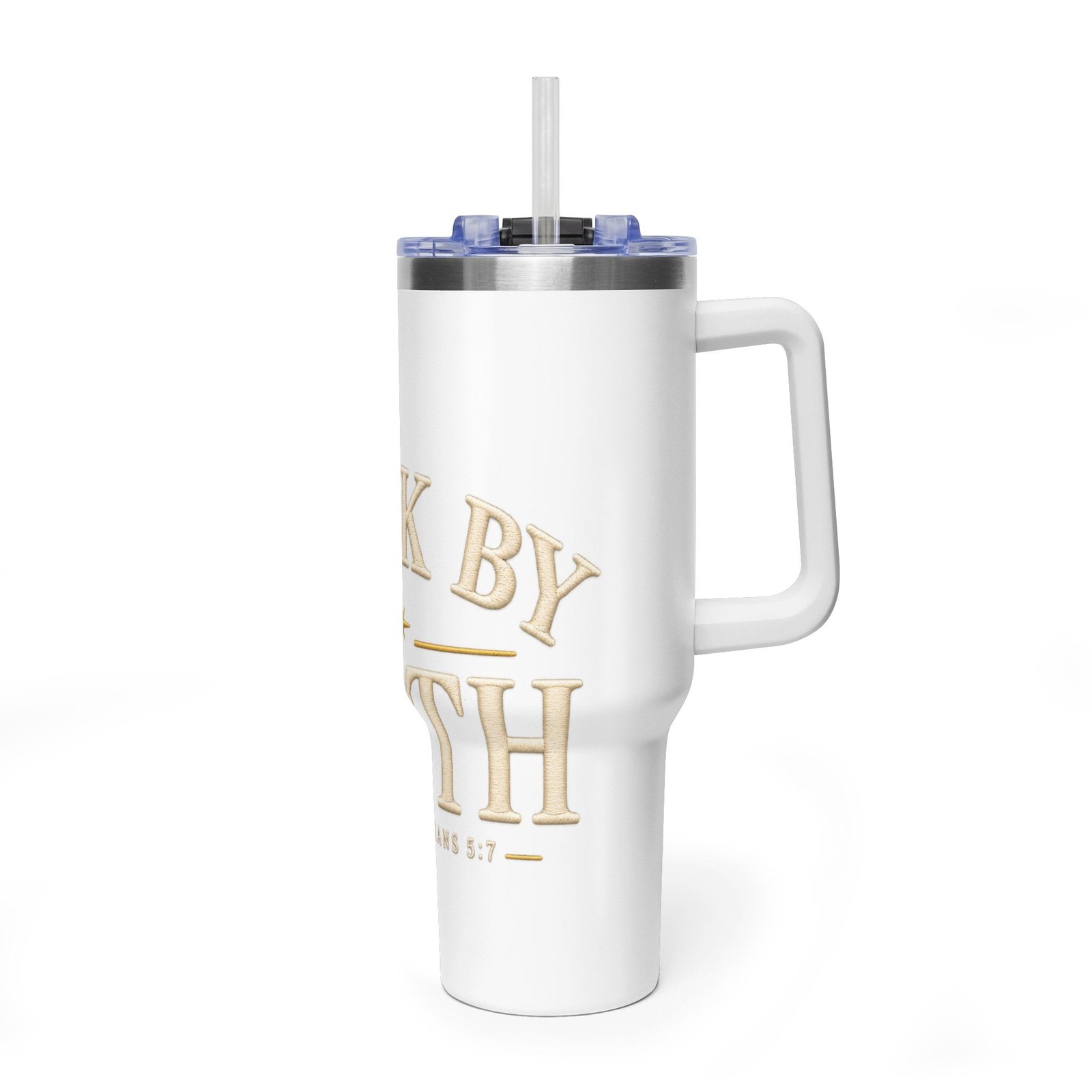 Walk by Faith Vacuum Thermal Tumbler - Image 4