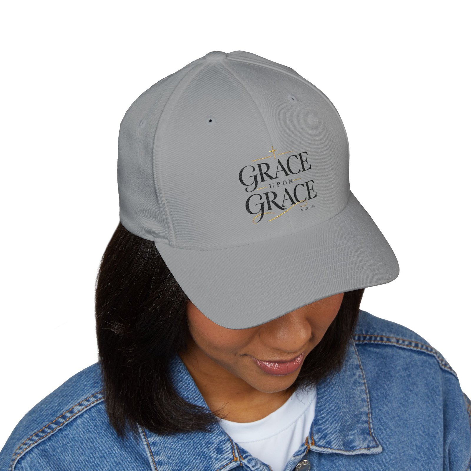 Grace Upon Grace Closed-Back Structured Cap - Image 11