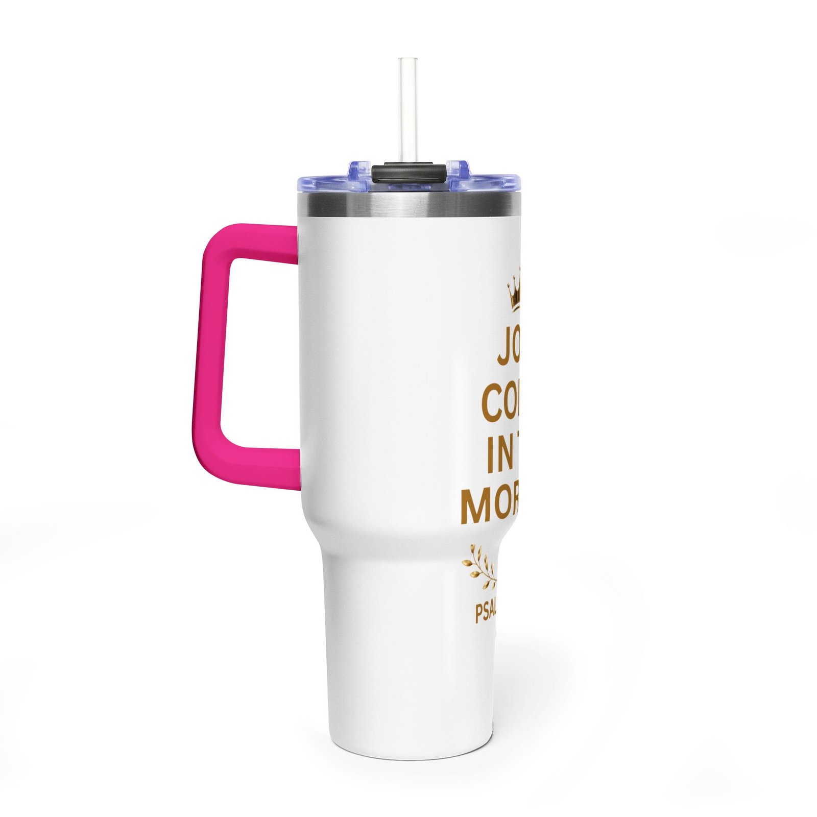 Joy Comes in the Morning Thermal Vacuum Tumbler - Image 42