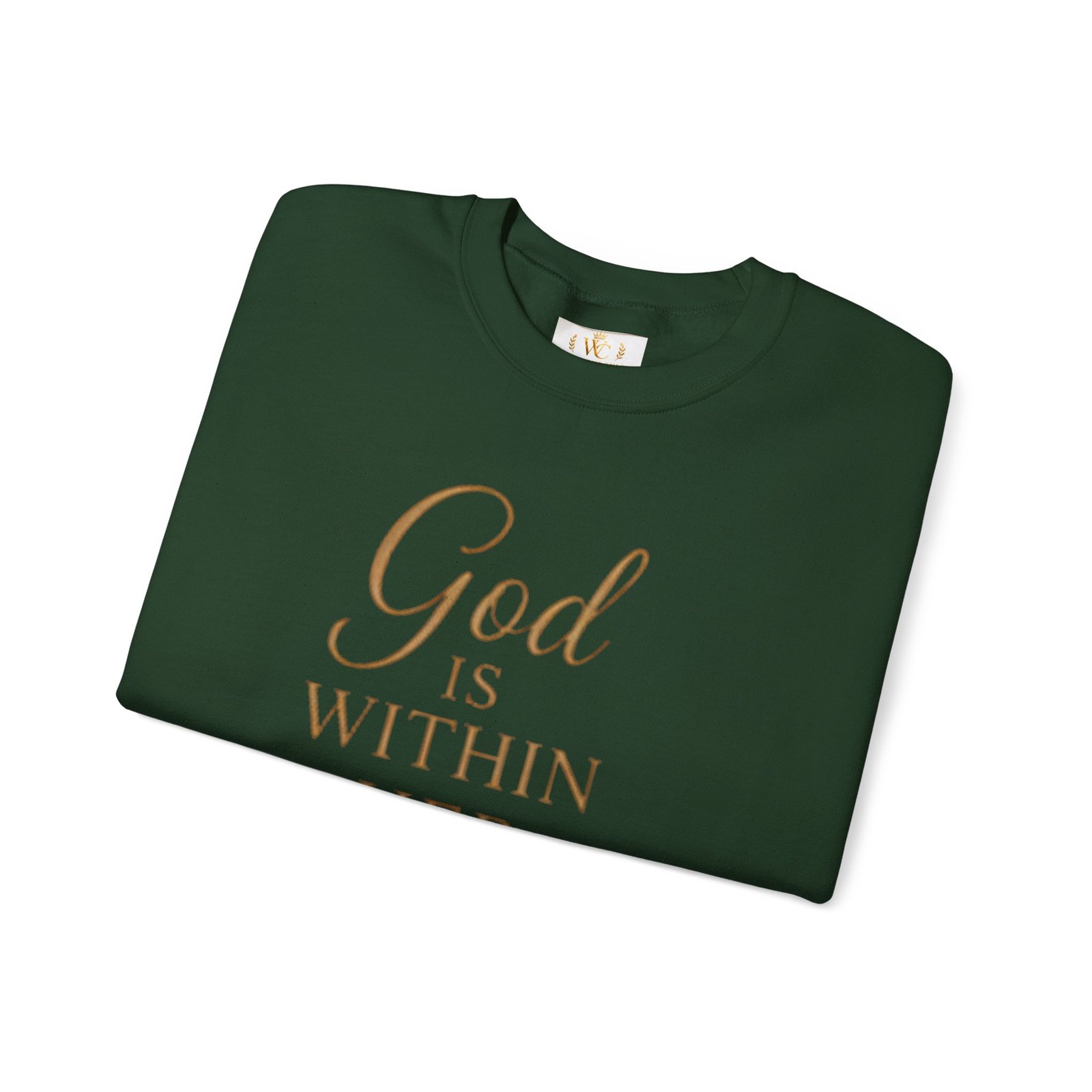 God Is Within Her Unisex Sweatshirt - Image 12