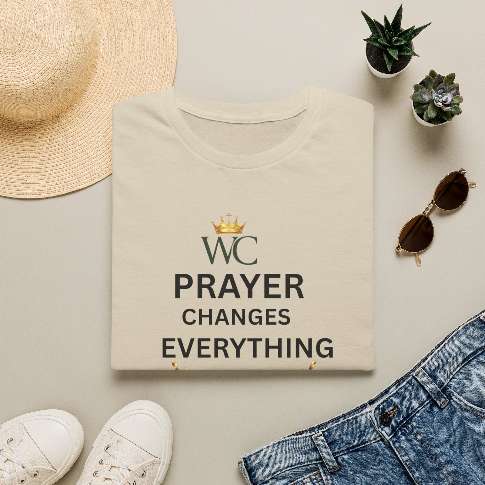 Prayer Changes Everything T-Shirt - Image 14