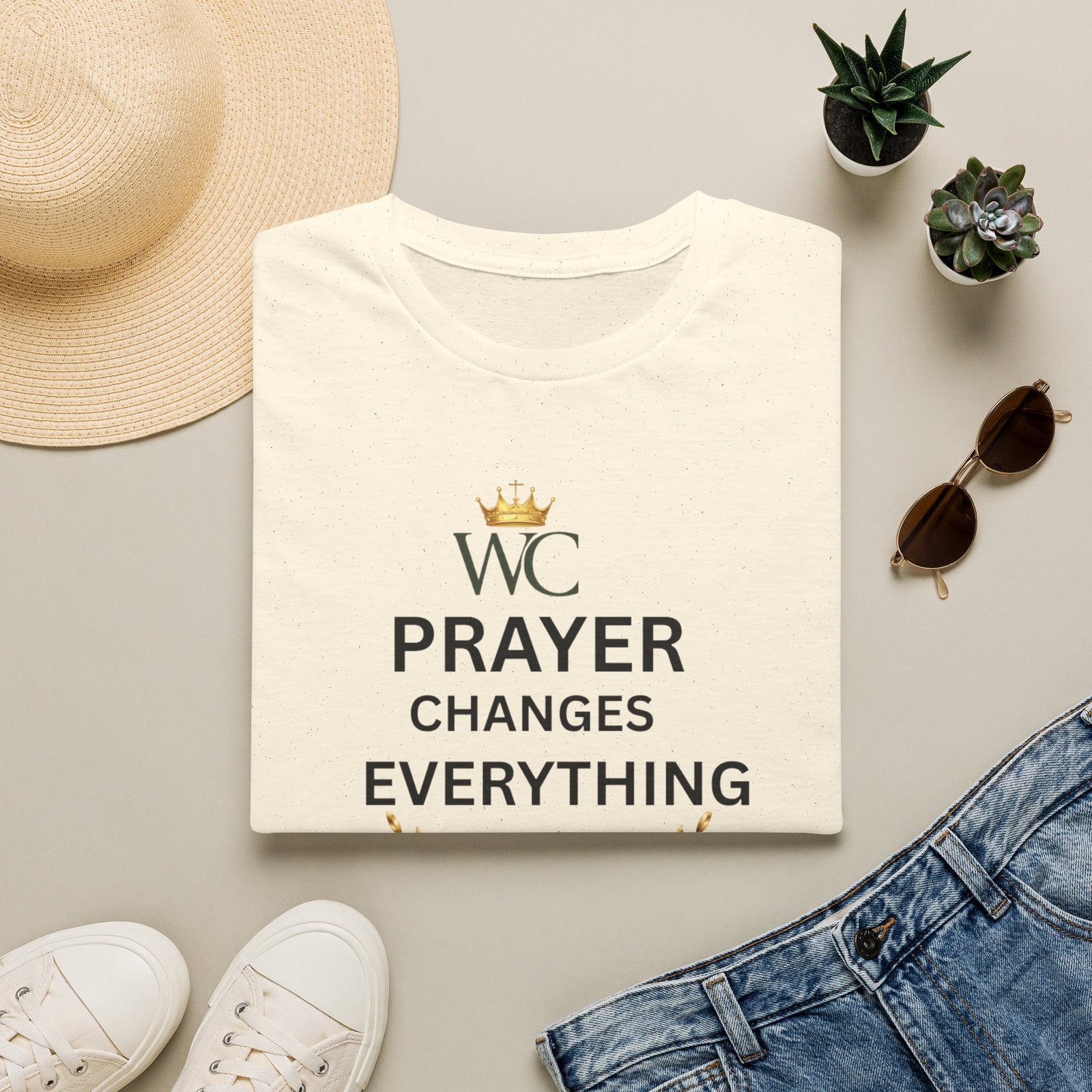 Prayer Changes Everything T-Shirt - Image 18