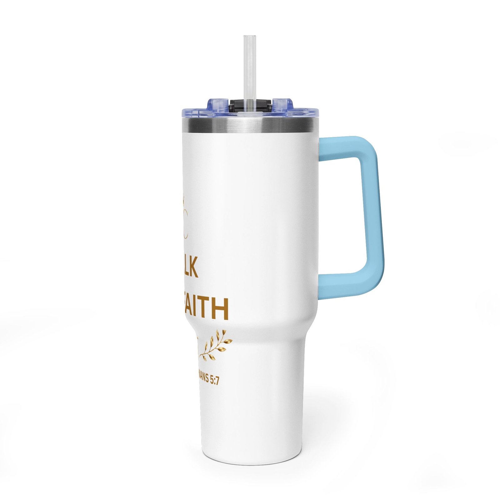 Walk By Faith Thermal Vacuum Tumbler - Image 24