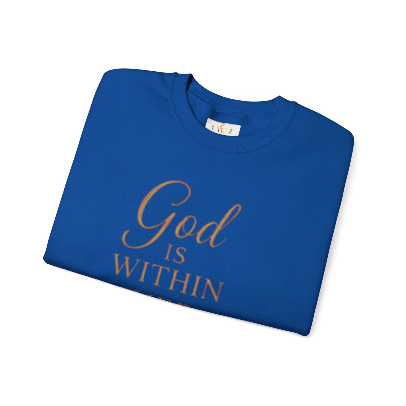 God Is Within Her Unisex Sweatshirt - Image 4