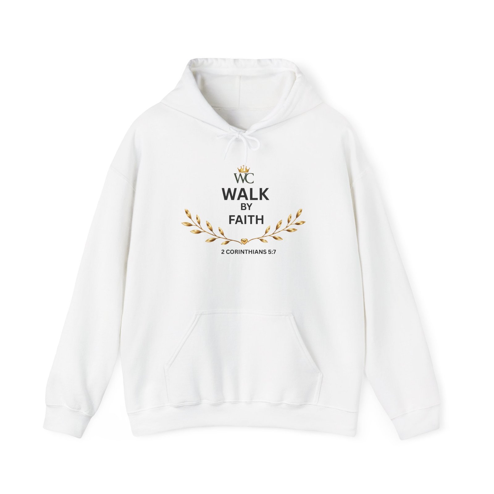 Walk by Faith Hooded Sweatshirt - Image 6