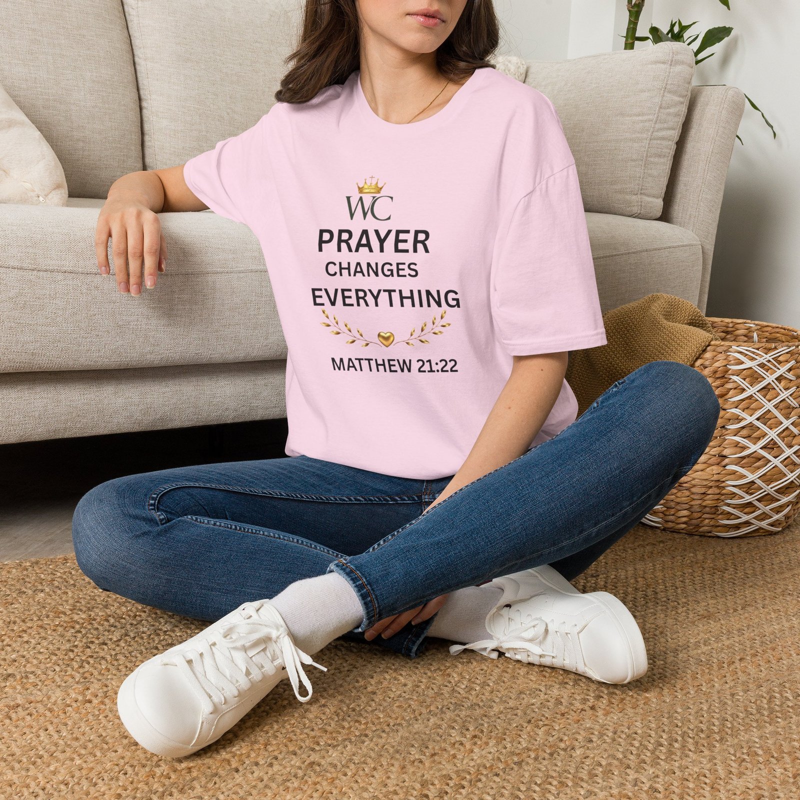 Prayer Changes Everything T-Shirt - Image 8