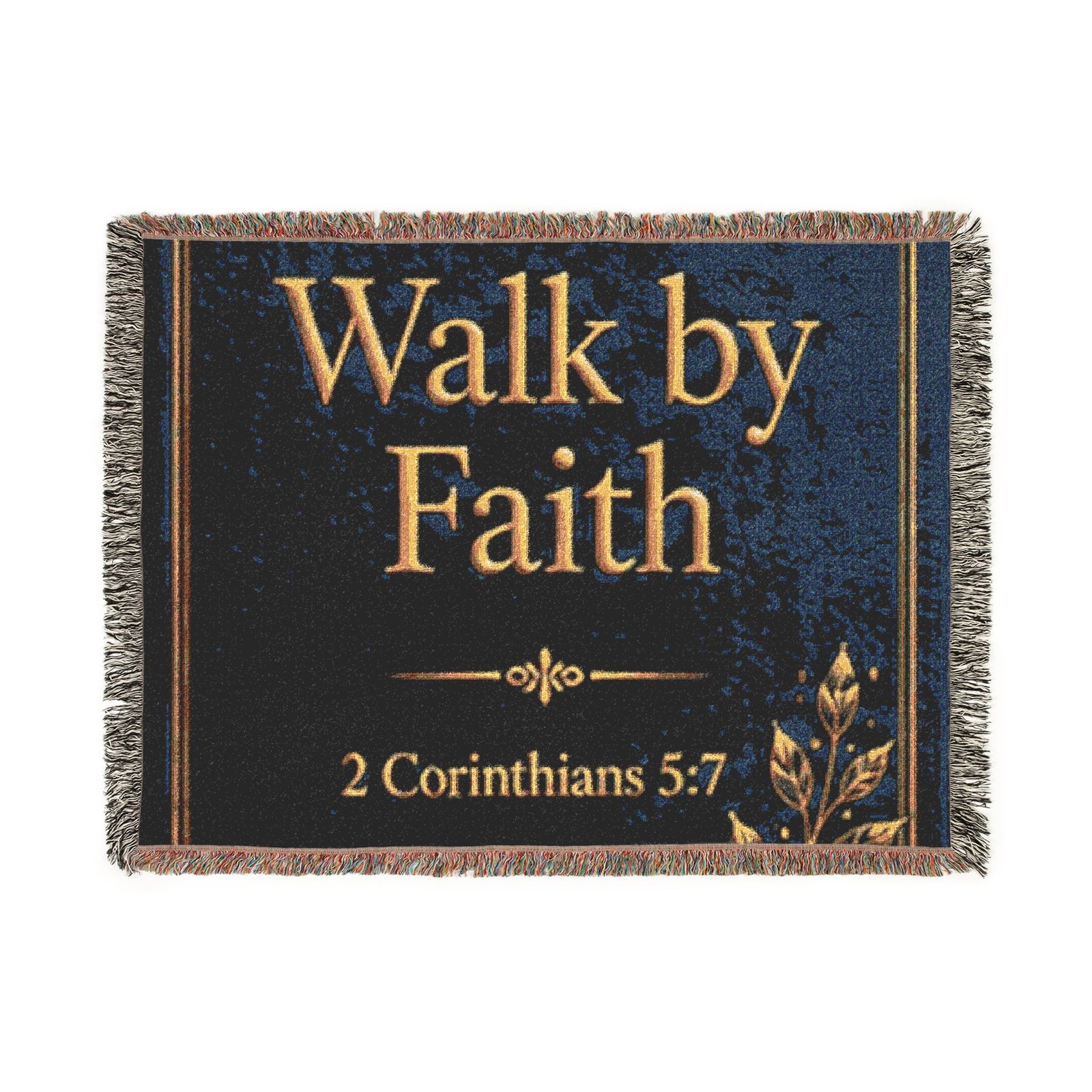 Walk by Faith Woven Throw Blanket - Image 12